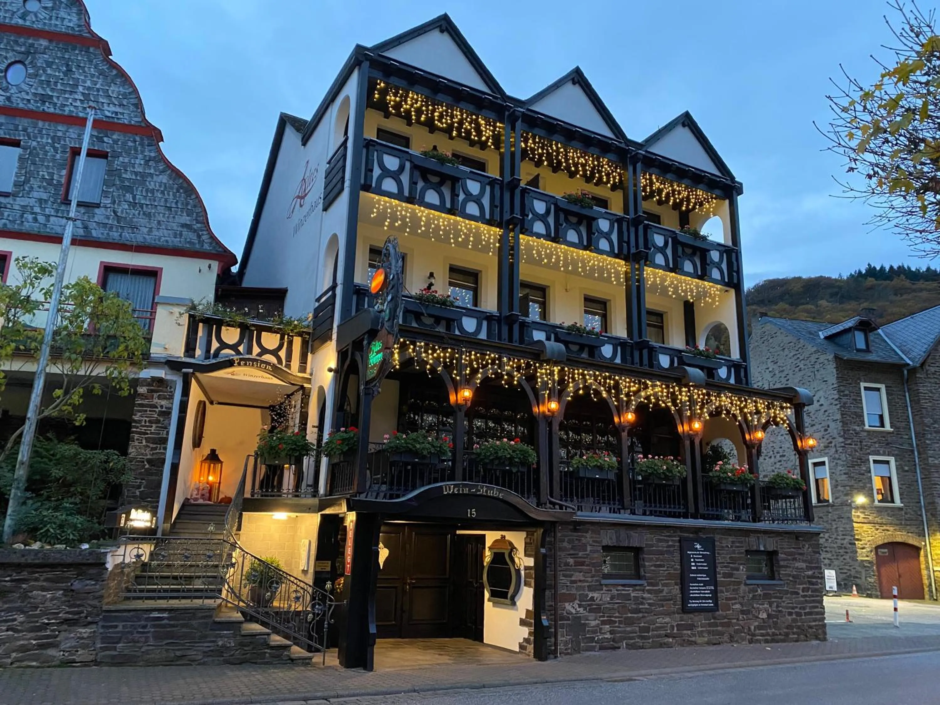 Property building in Hotel Altes Winzerhaus