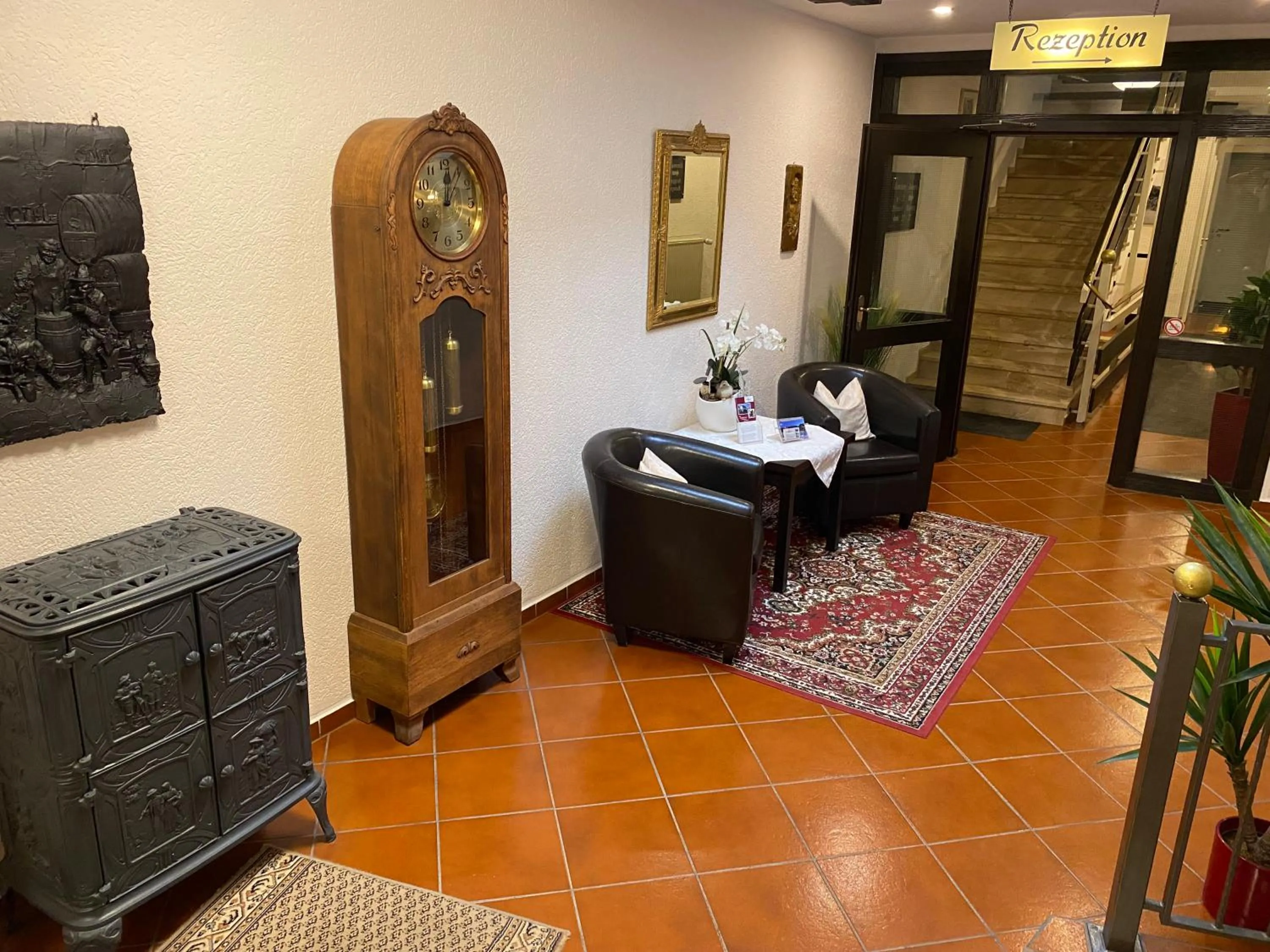 Lobby or reception in Hotel Altes Winzerhaus