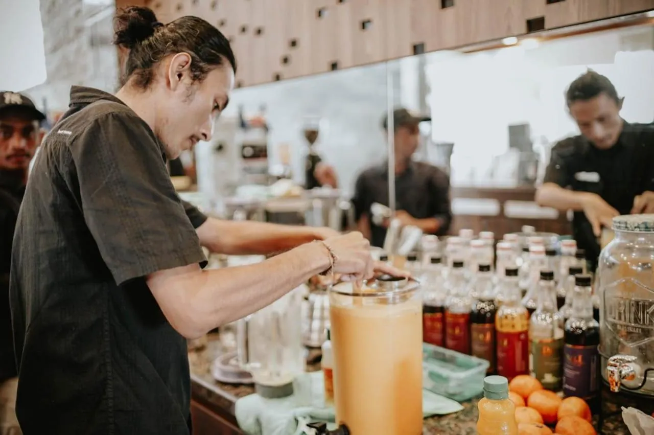 Staff in Grand Samota Hotel