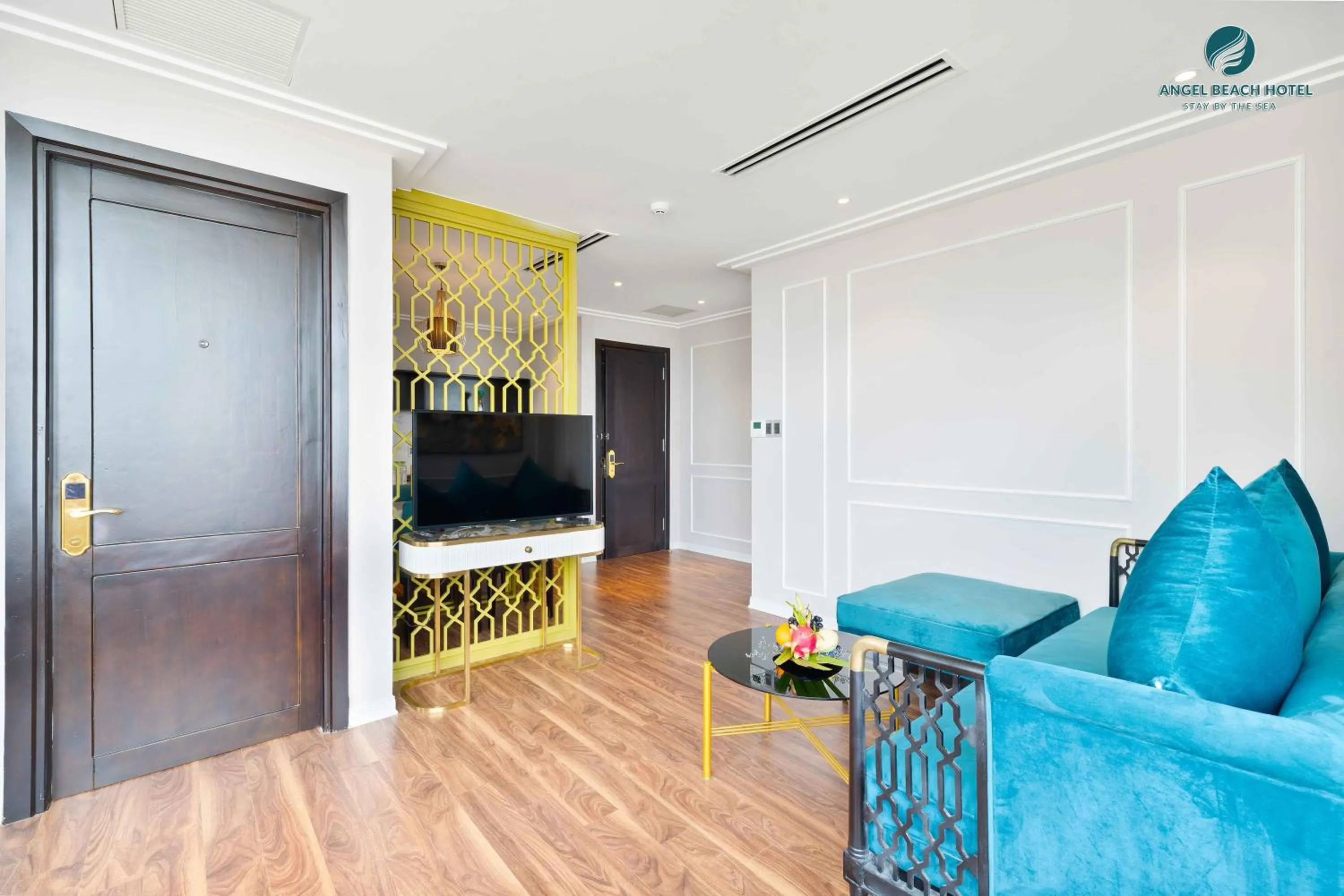 Living room in Angel Beach Hotel Danang