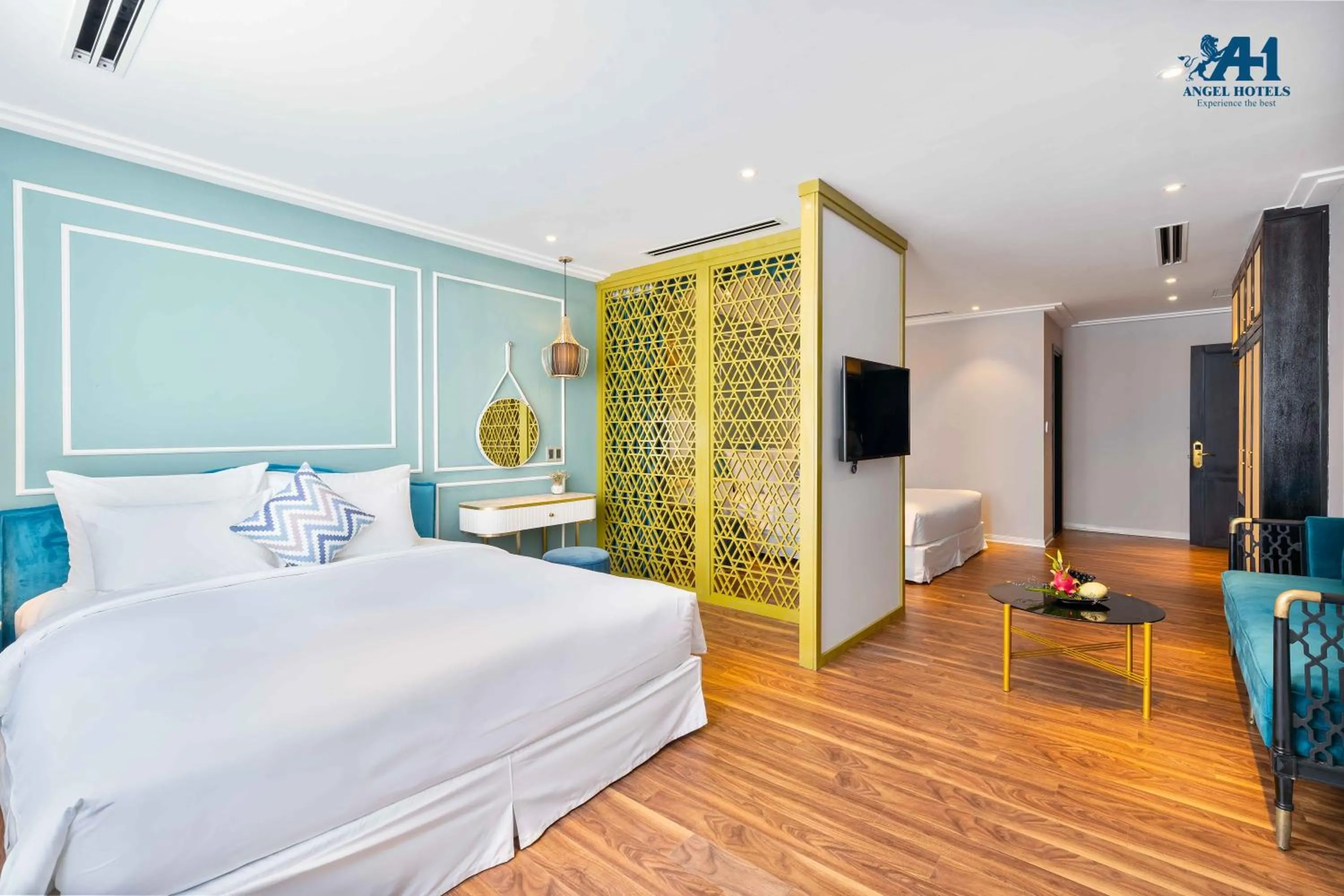 Photo of the whole room, Bed in Angel Hotels Beach Danang