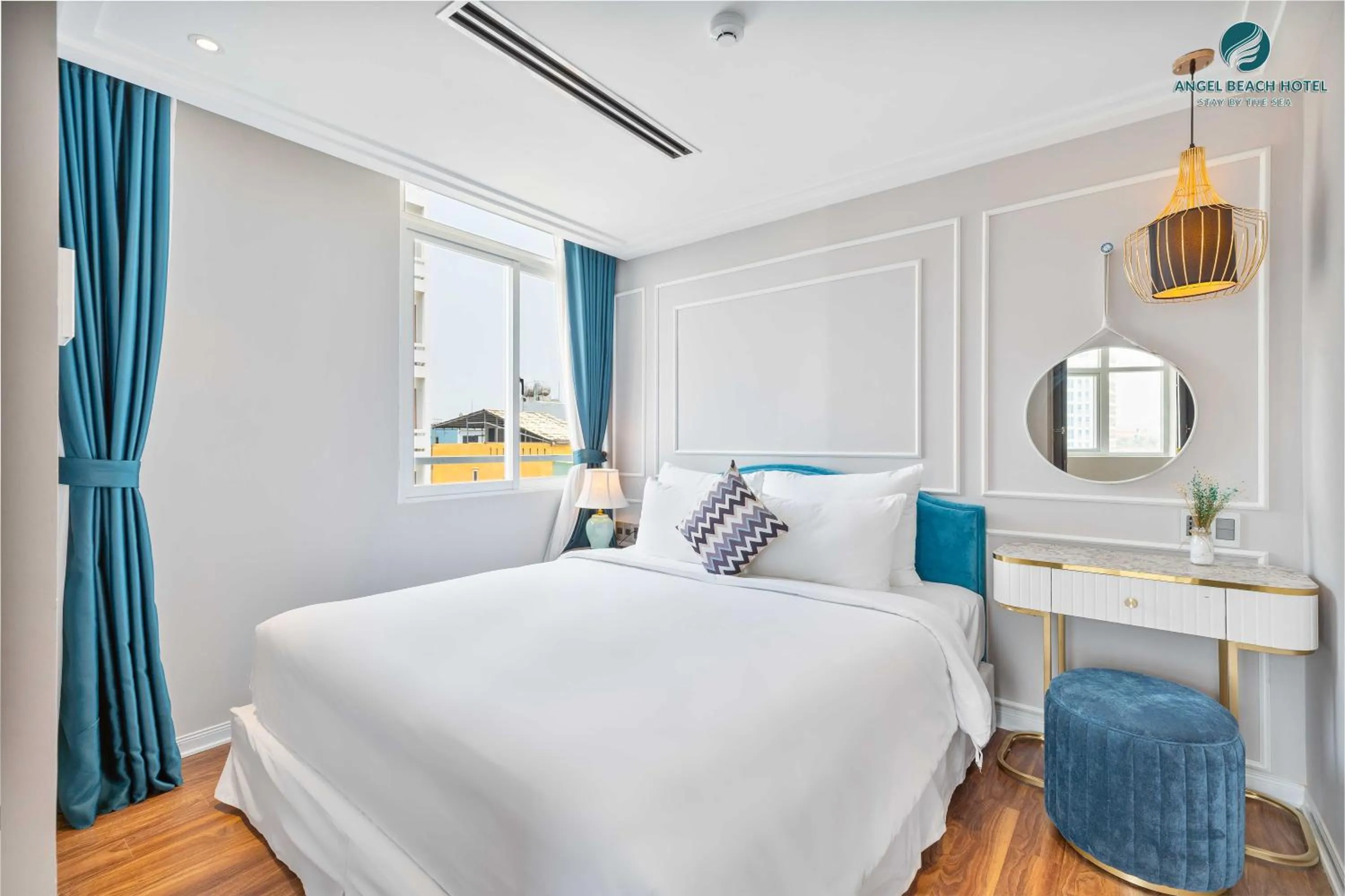 Bedroom, Bed in Angel Beach Hotel Danang