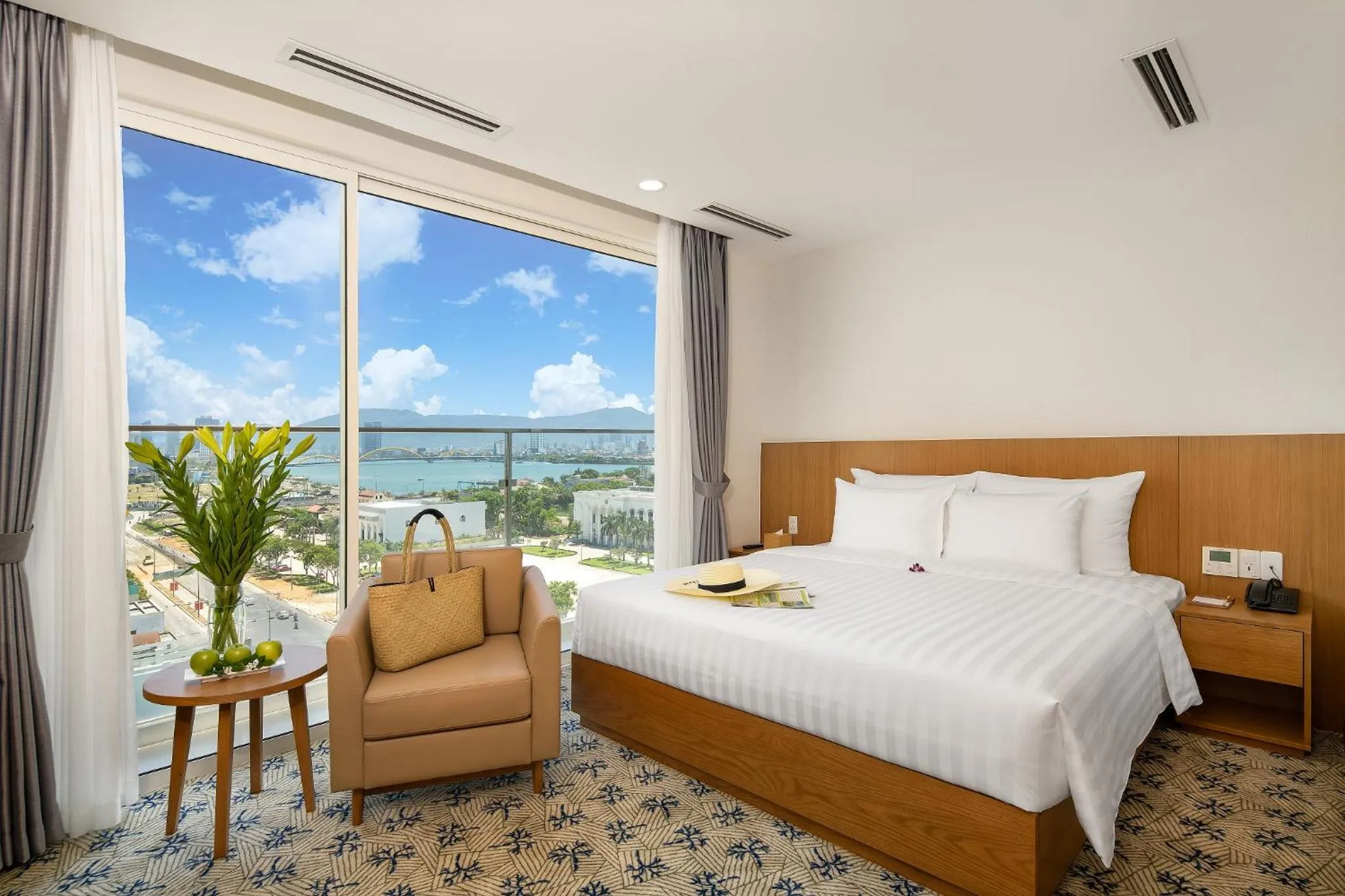 Bed in Lamanga Hotel & Suites