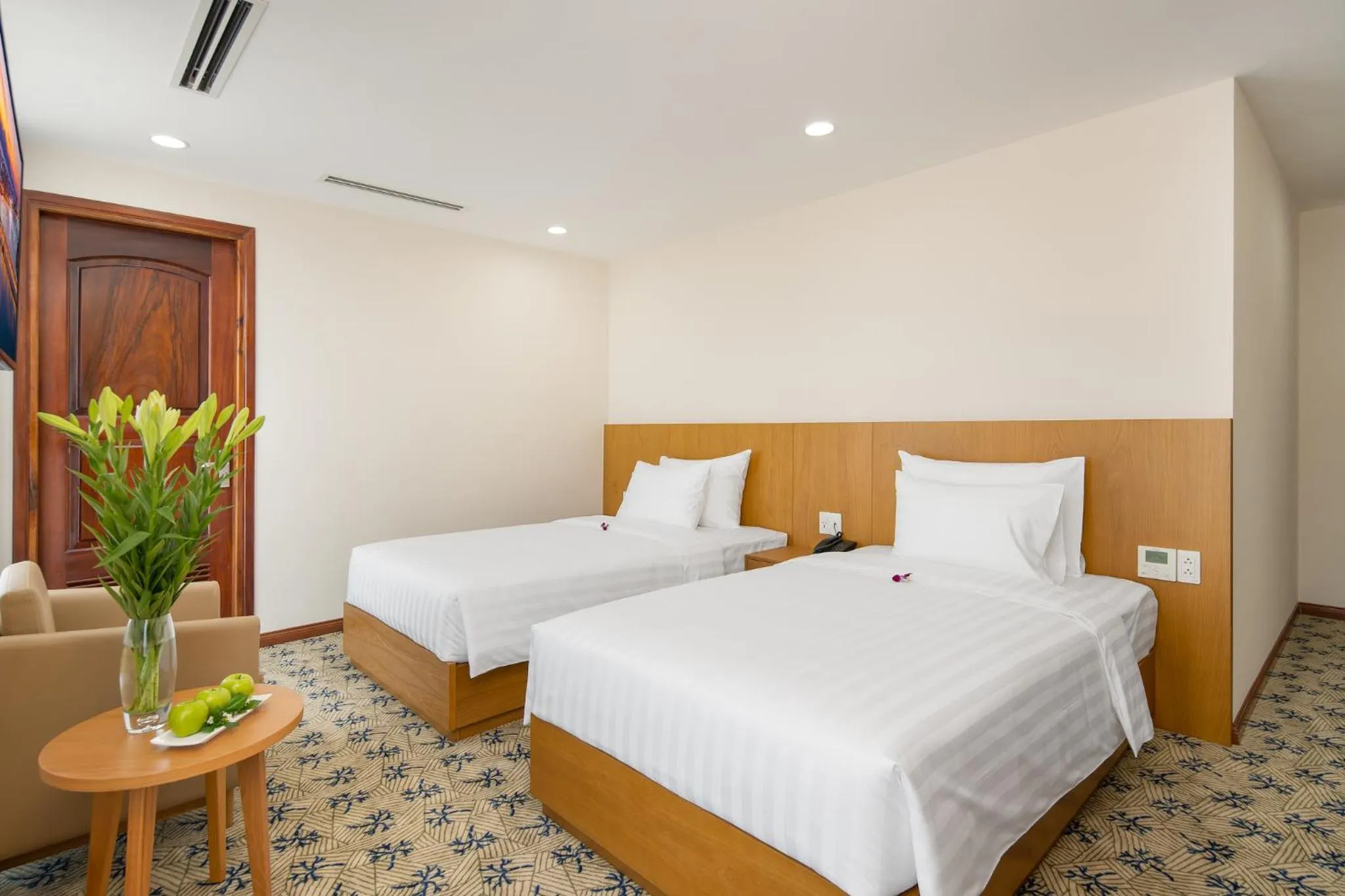 Bed in Lamanga Hotel & Suites