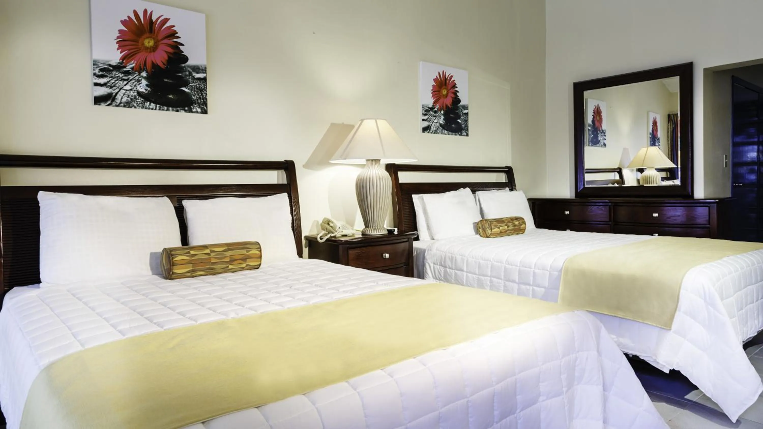 Bed in Horizon View Beach Hotel