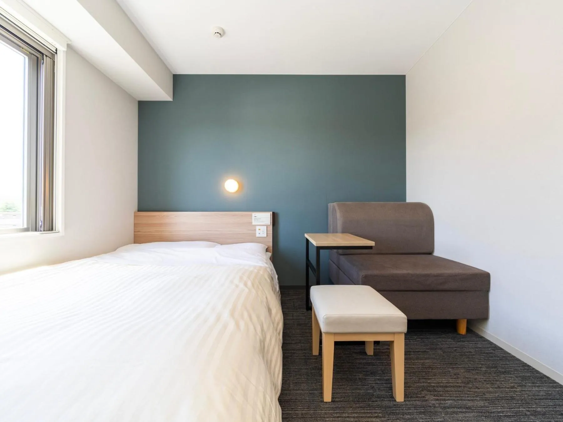 Bed in Super Hotel Fujikawaguchiko Tennenonsen