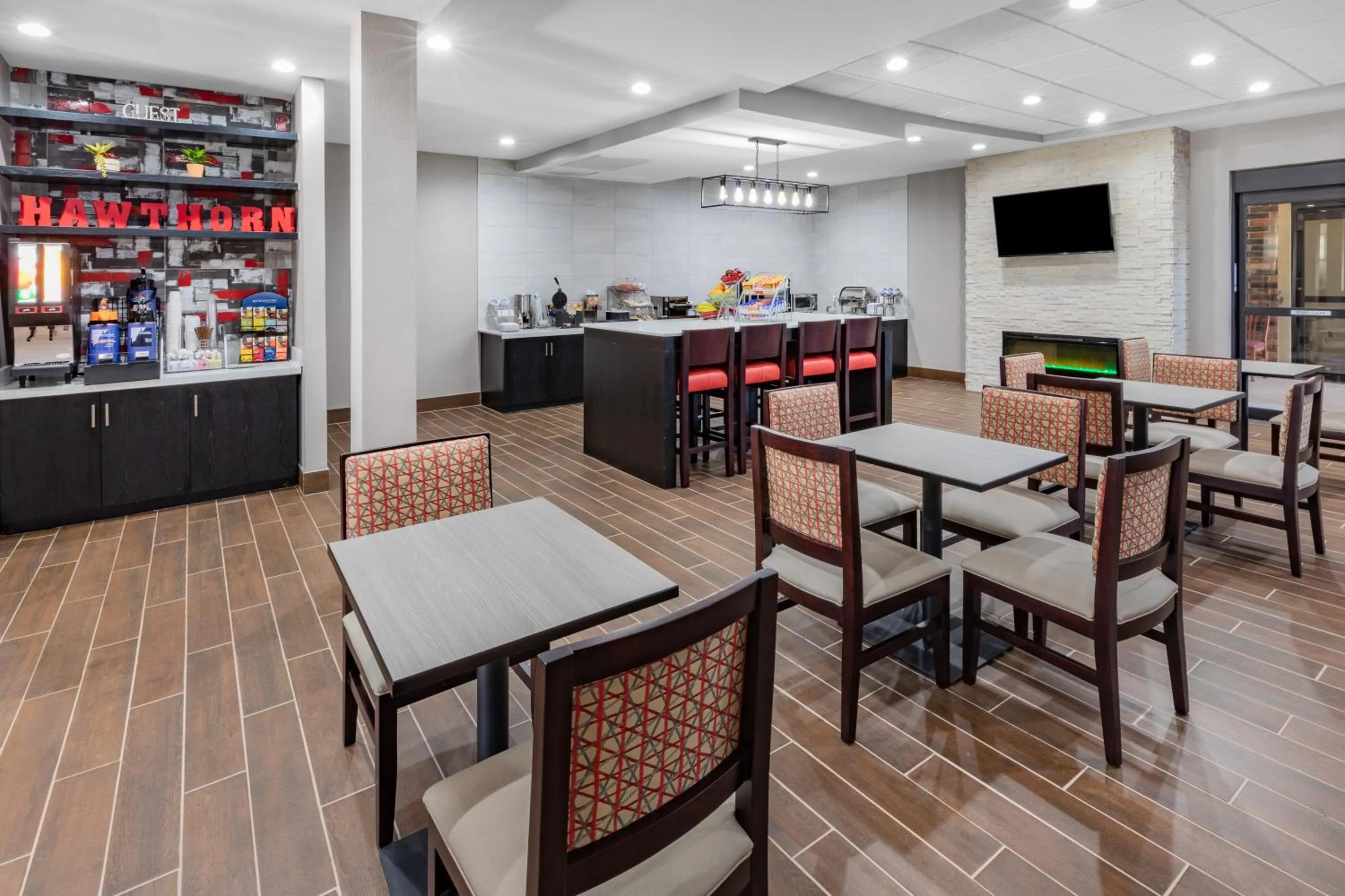 Breakfast in Hawthorn Extended Stay by Wyndham Oklahoma City Airport