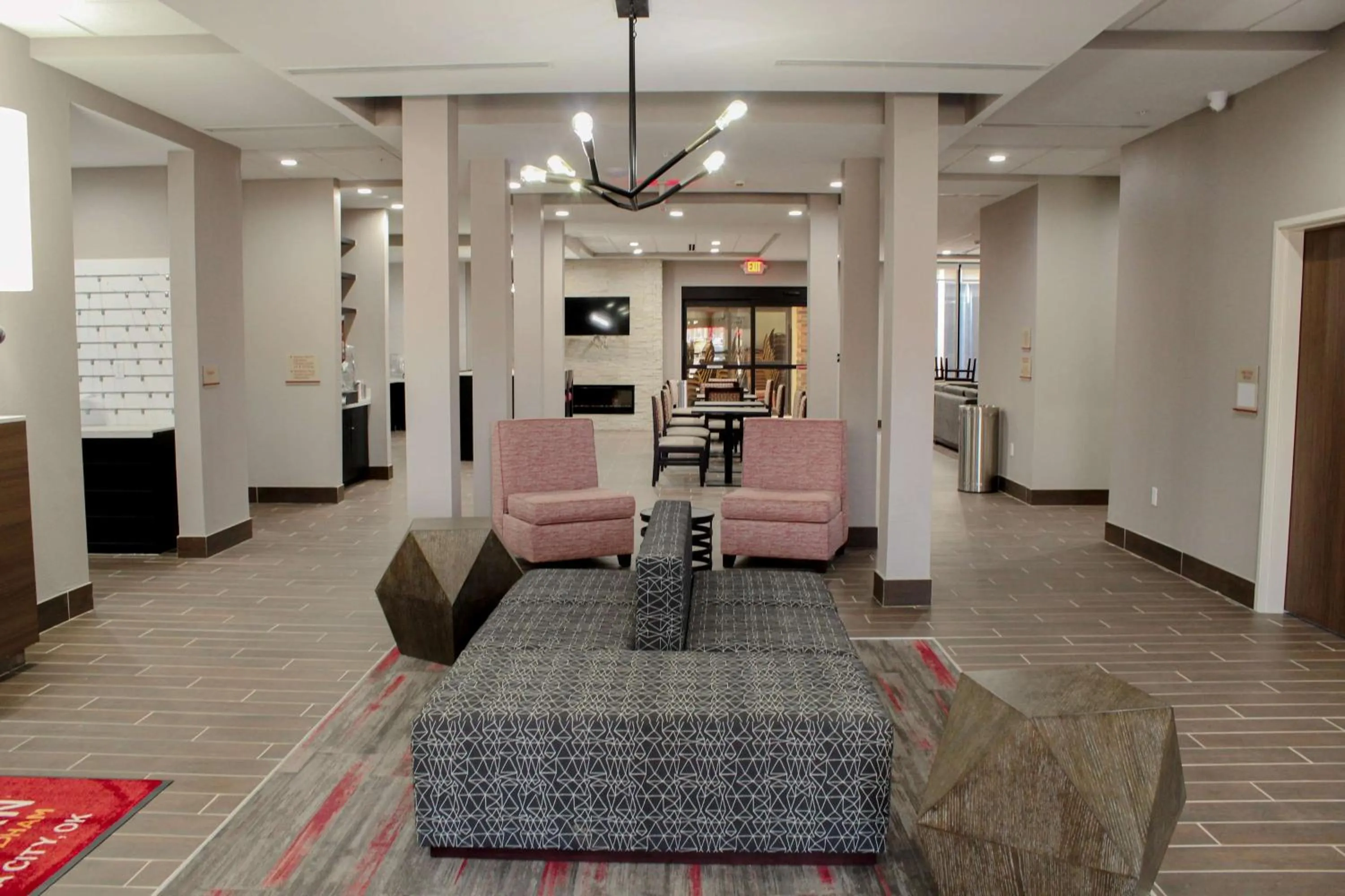 Lobby or reception in Hawthorn Extended Stay by Wyndham Oklahoma City Airport
