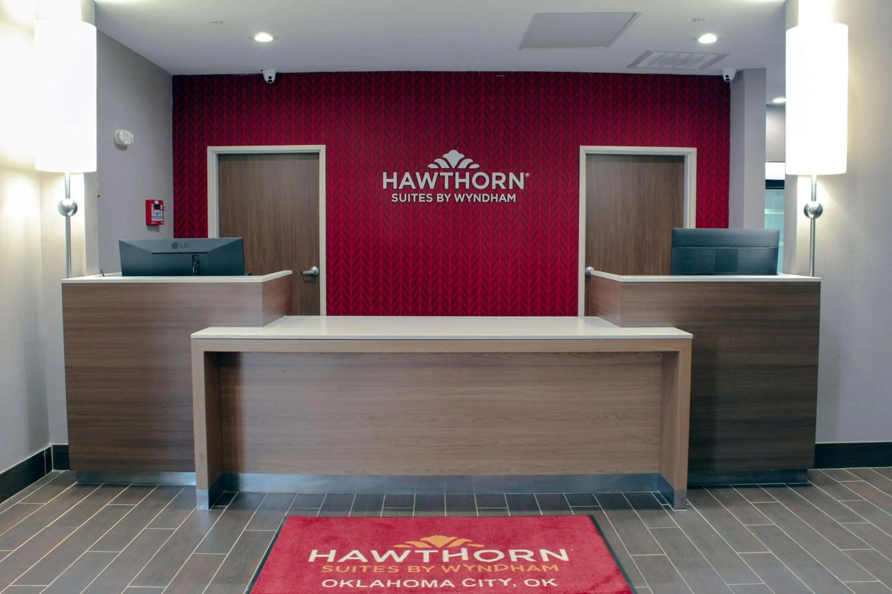 Lobby or reception in Hawthorn Extended Stay by Wyndham Oklahoma City Airport
