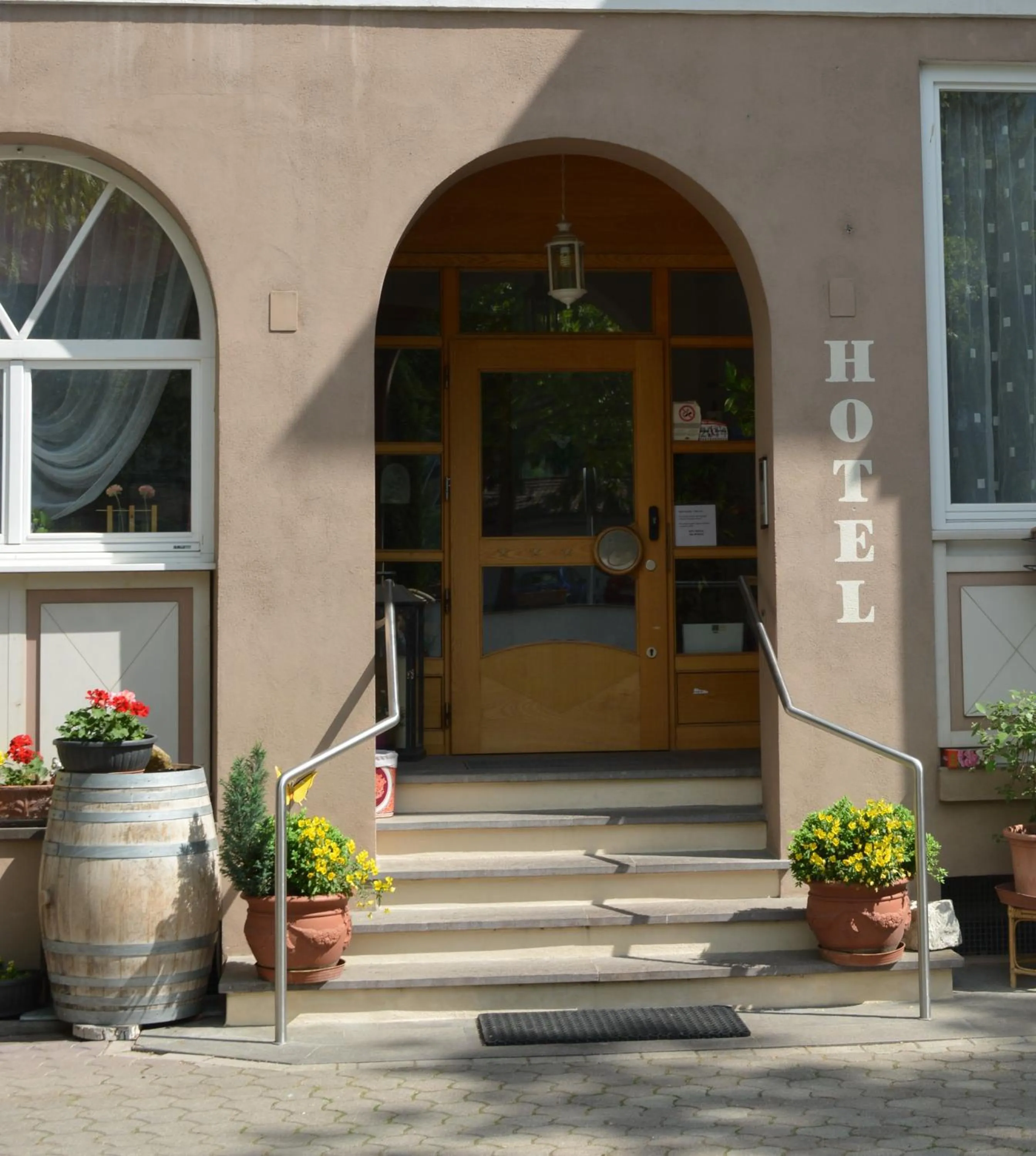 Facade/entrance in Hotel Garni Christin