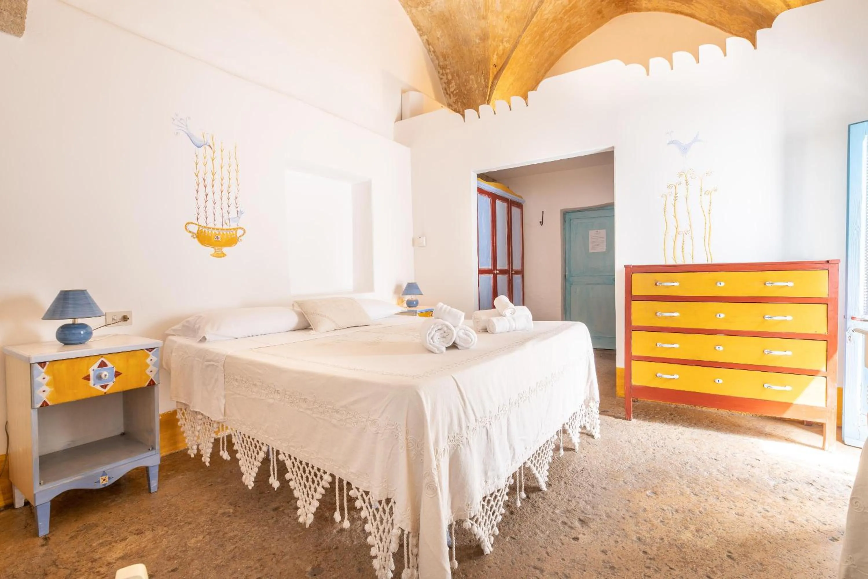 Bedroom in Palazzo Briganti