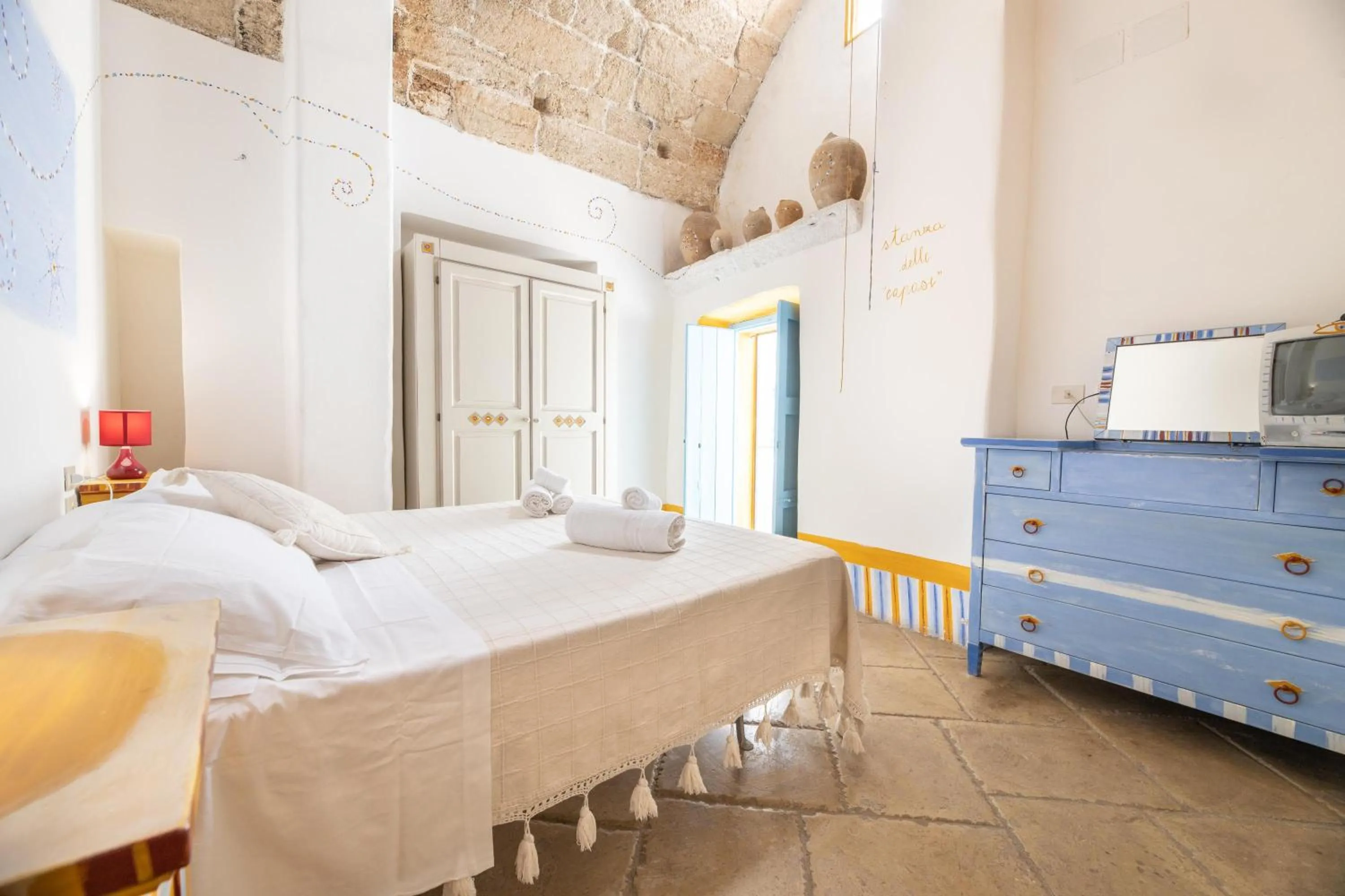 Bedroom in Palazzo Briganti