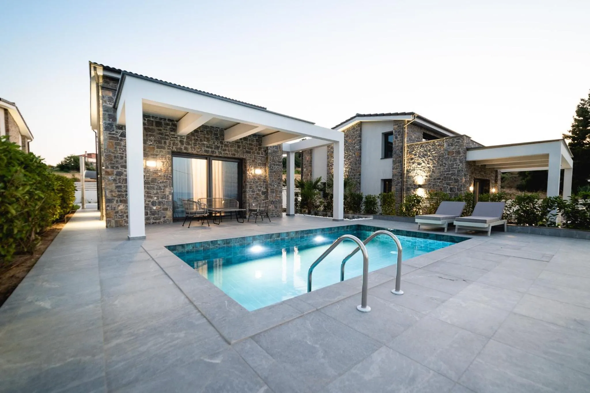 Swimming pool in Terra Olivia Luxury Villas and Suites