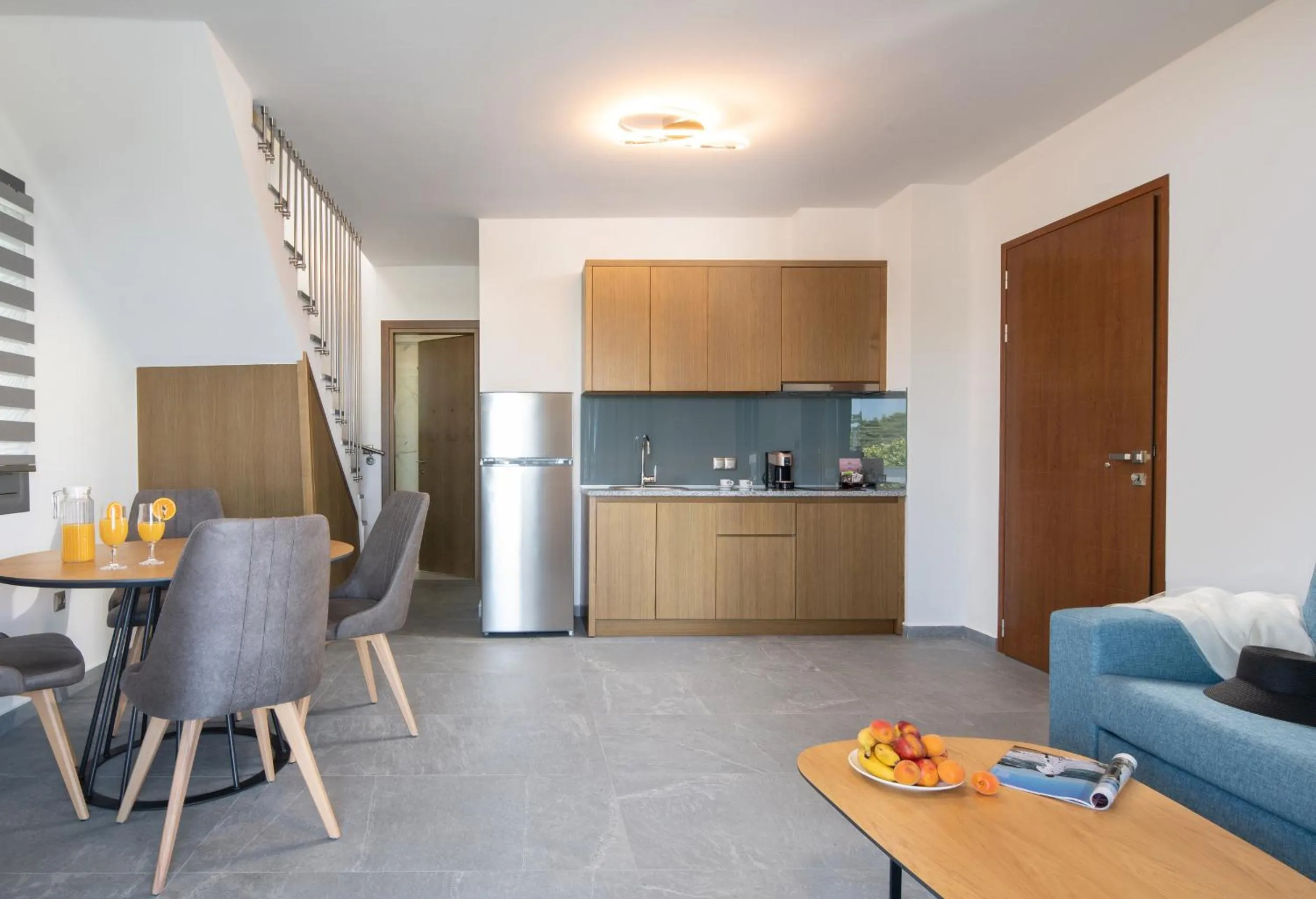 Kitchen or kitchenette in Terra Olivia Luxury Villas and Suites