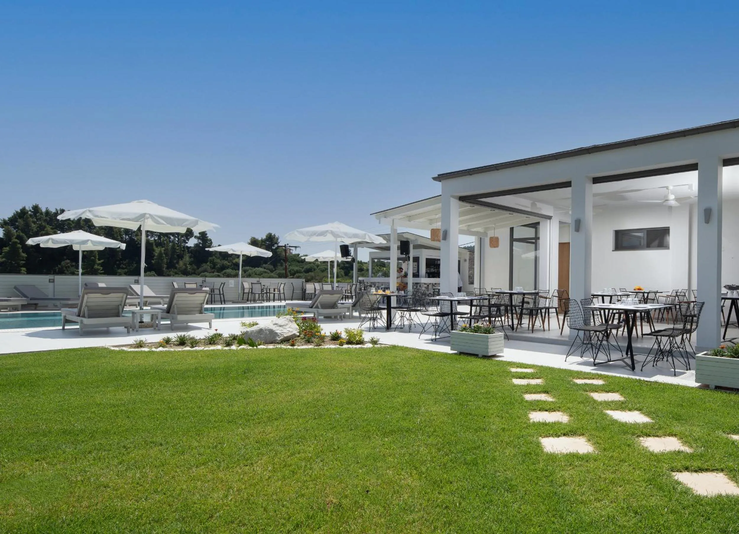 Breakfast in Terra Olivia Luxury Villas and Suites