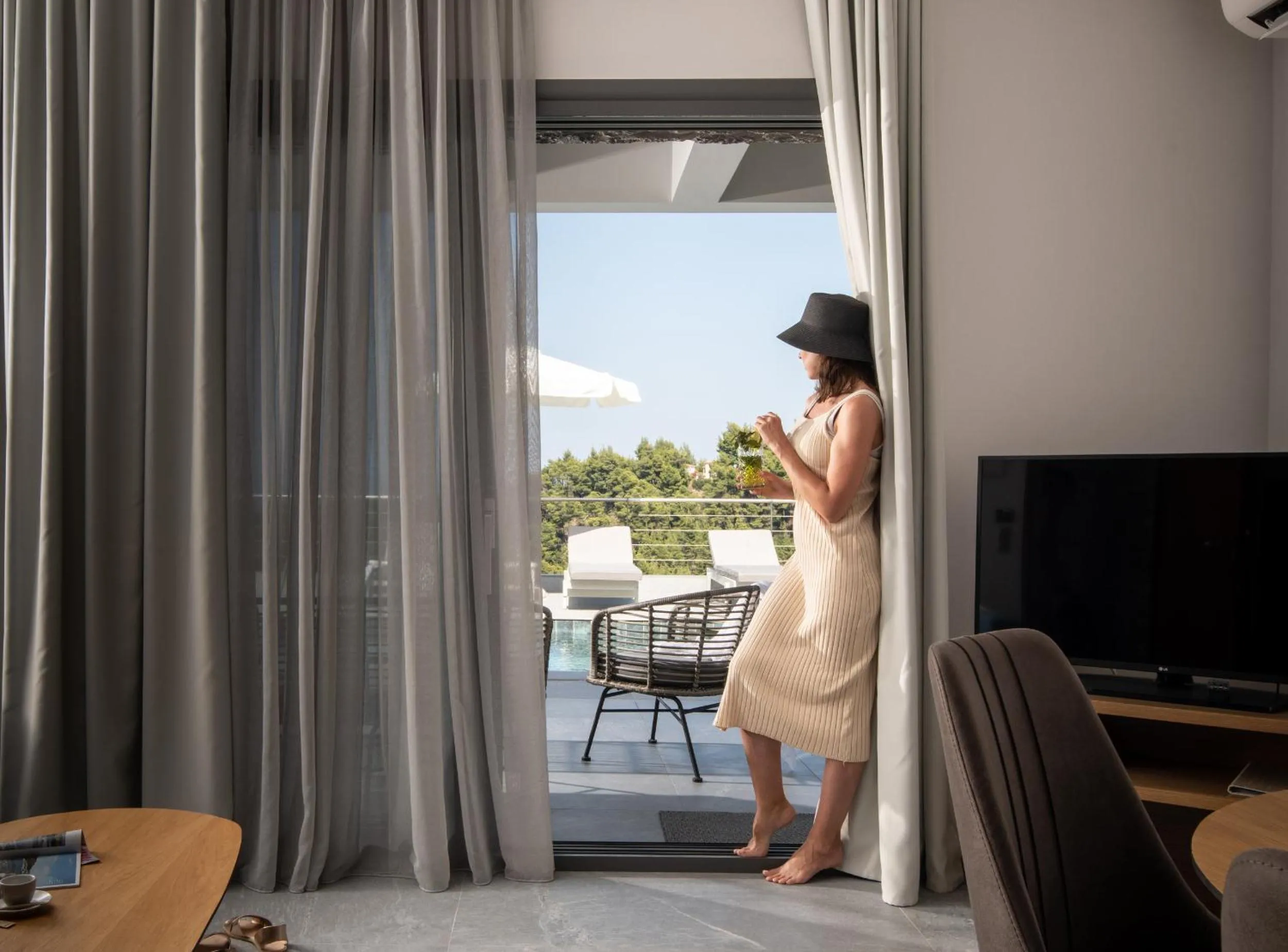 Balcony/Terrace in Terra Olivia Luxury Villas and Suites