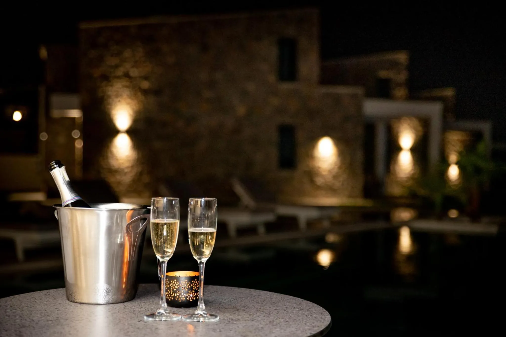 Drinks in Terra Olivia Luxury Villas and Suites