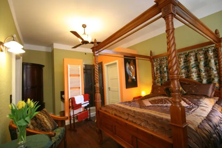 Photo of the whole room, Bed in Hotel Denkmal 13 Wismar