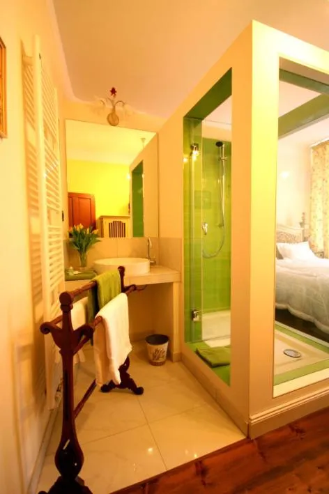 Photo of the whole room, Bed in Hotel Denkmal 13 Wismar