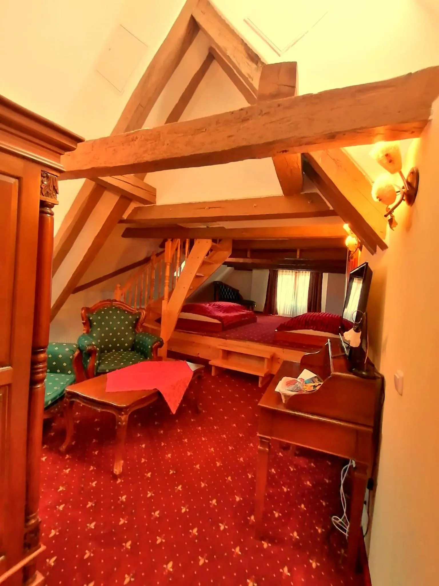 Photo of the whole room, Bed in Hotel Denkmal 13 Wismar