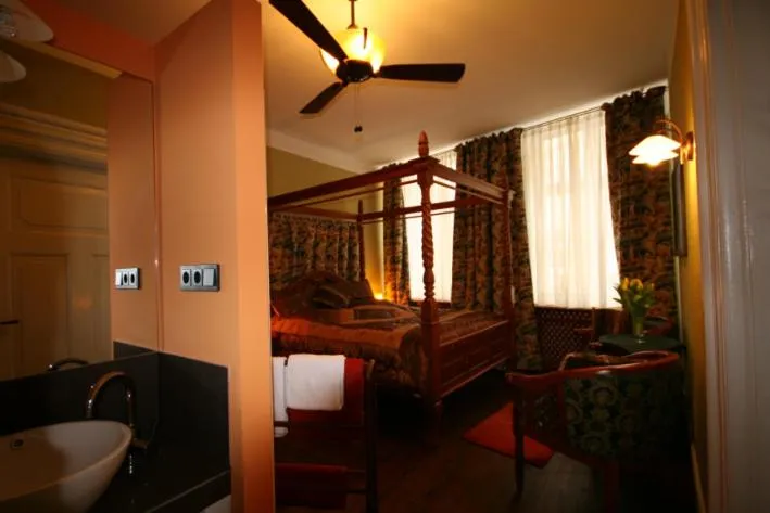 Photo of the whole room, Bed in Hotel Denkmal 13 Wismar