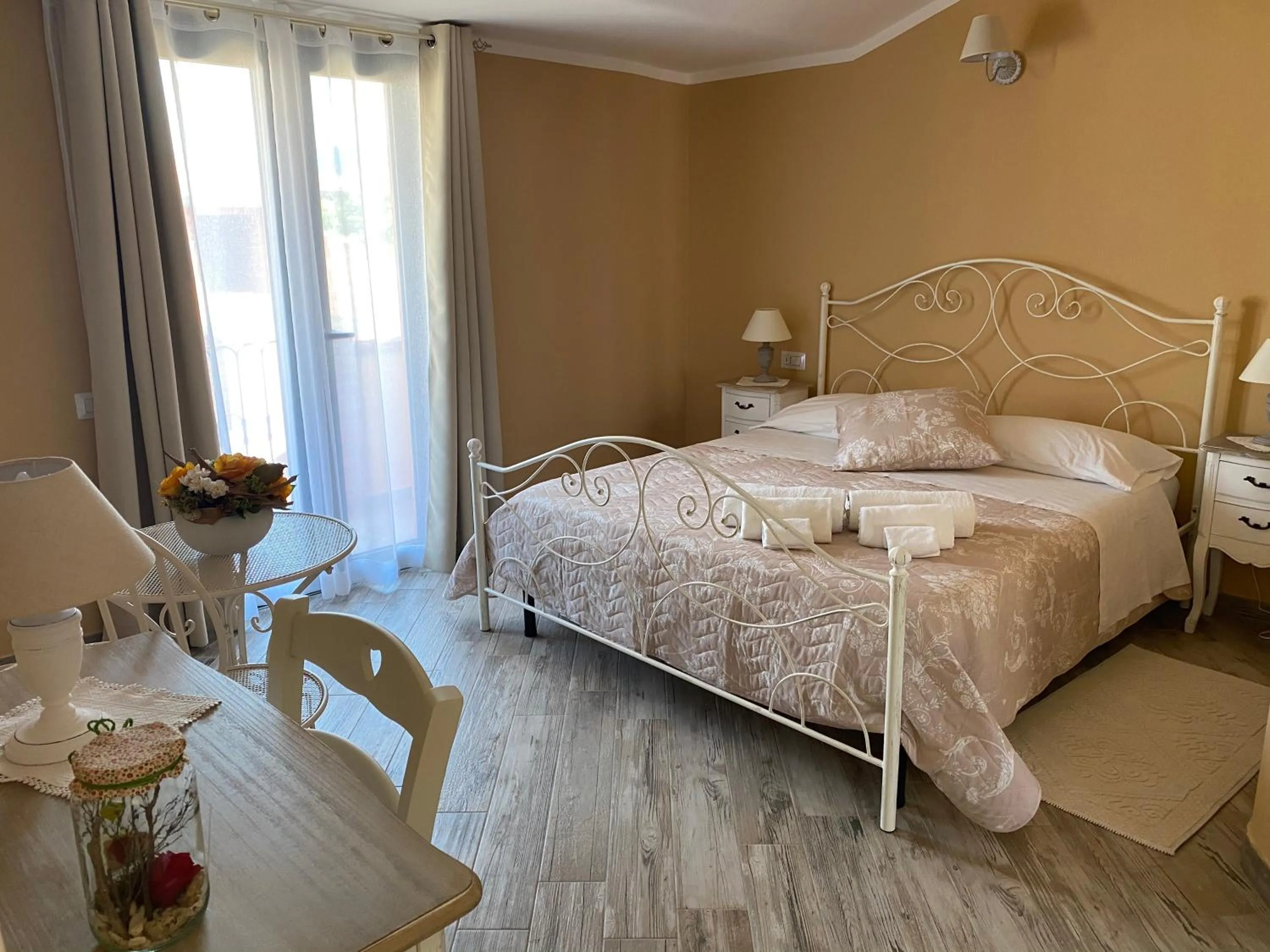 Bed in La Soffitta di EmmaSofia