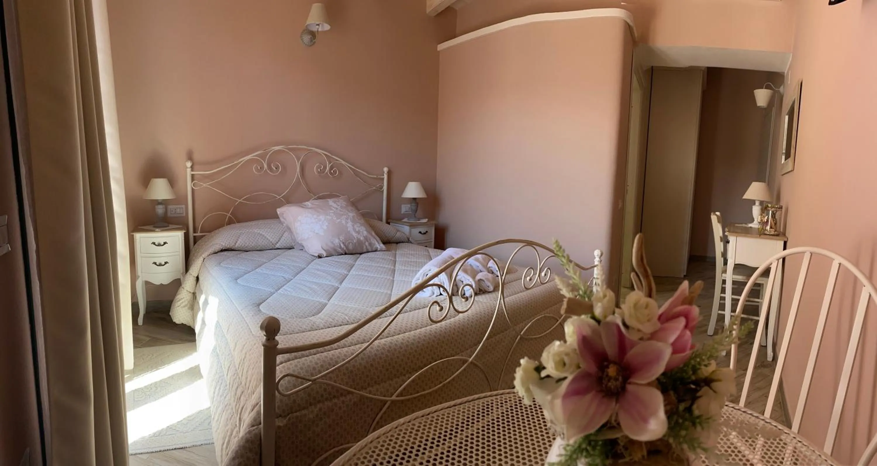 Bed in La Soffitta di EmmaSofia