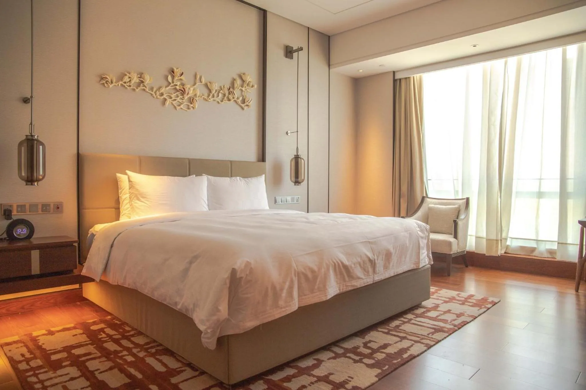 Photo of the whole room, Bed in HUALUXE Beijing Xinan