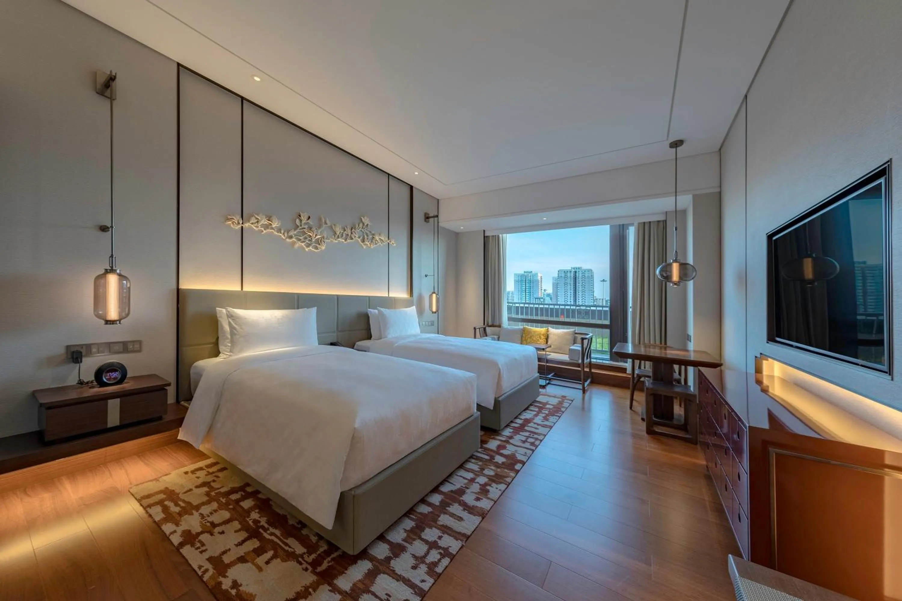 Photo of the whole room, Bed in HUALUXE Beijing Xinan