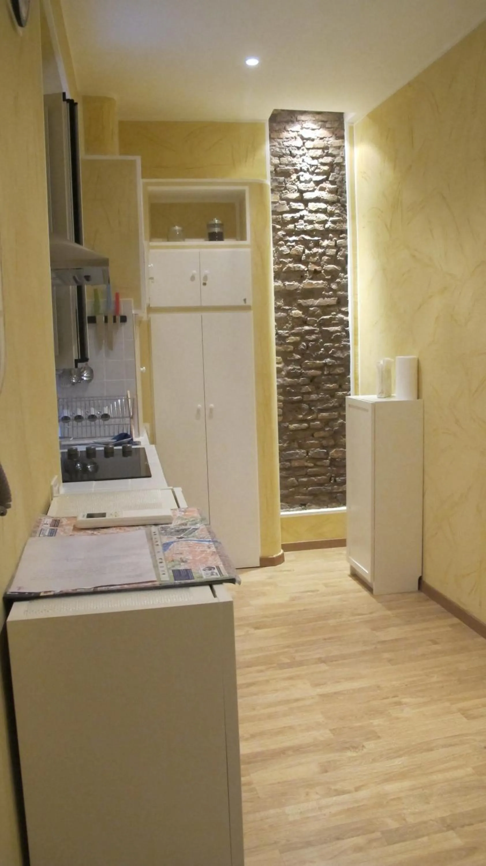 Kitchen or kitchenette in B&B In Piazza