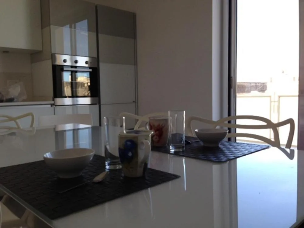 Living room in Penthouse Santa Croce