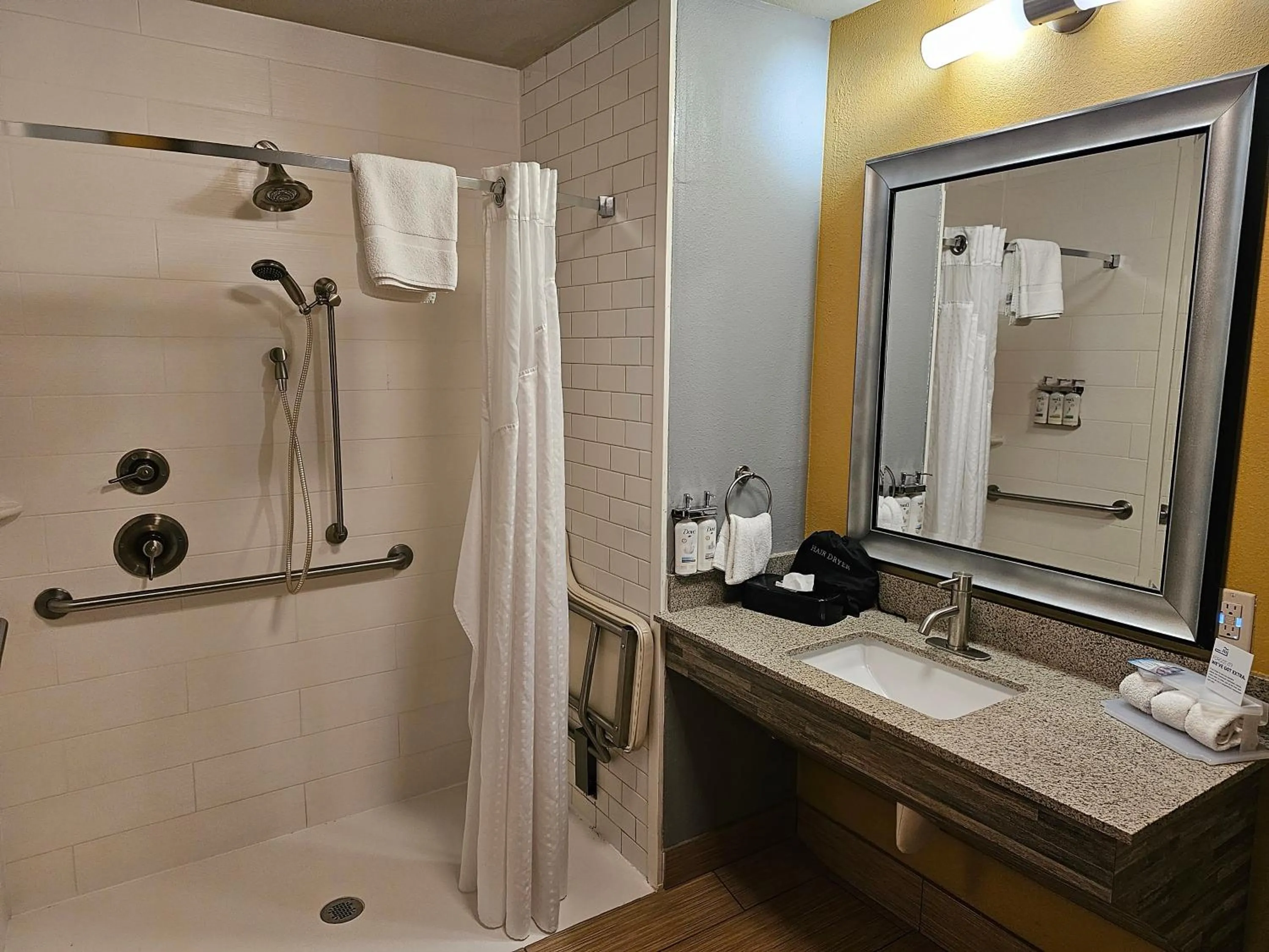 Bathroom in Holiday Inn Express & Suites Perry-National Fairground Area by IHG