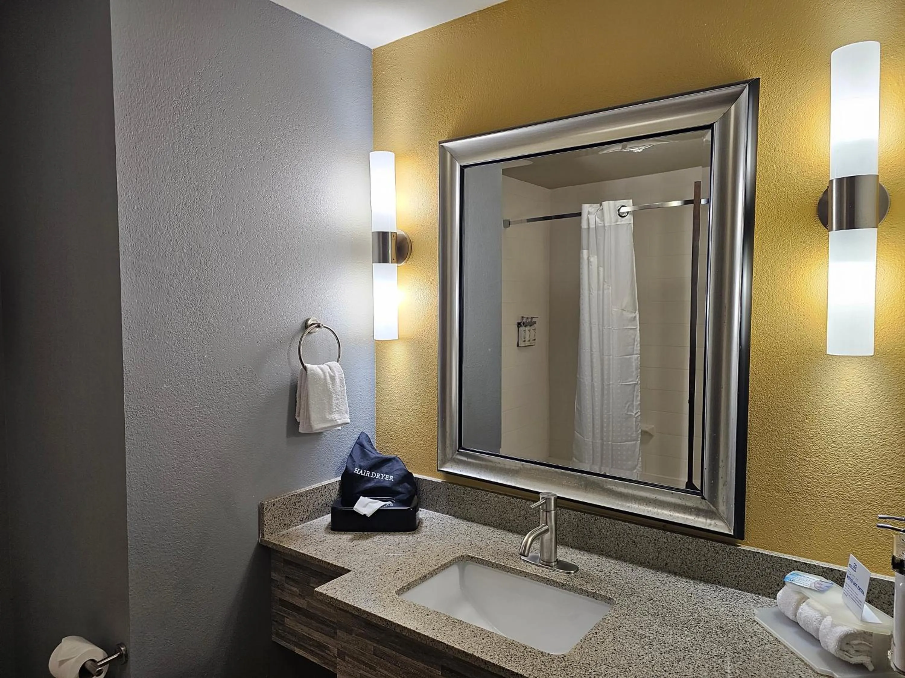 Bathroom in Holiday Inn Express & Suites Perry-National Fairground Area by IHG