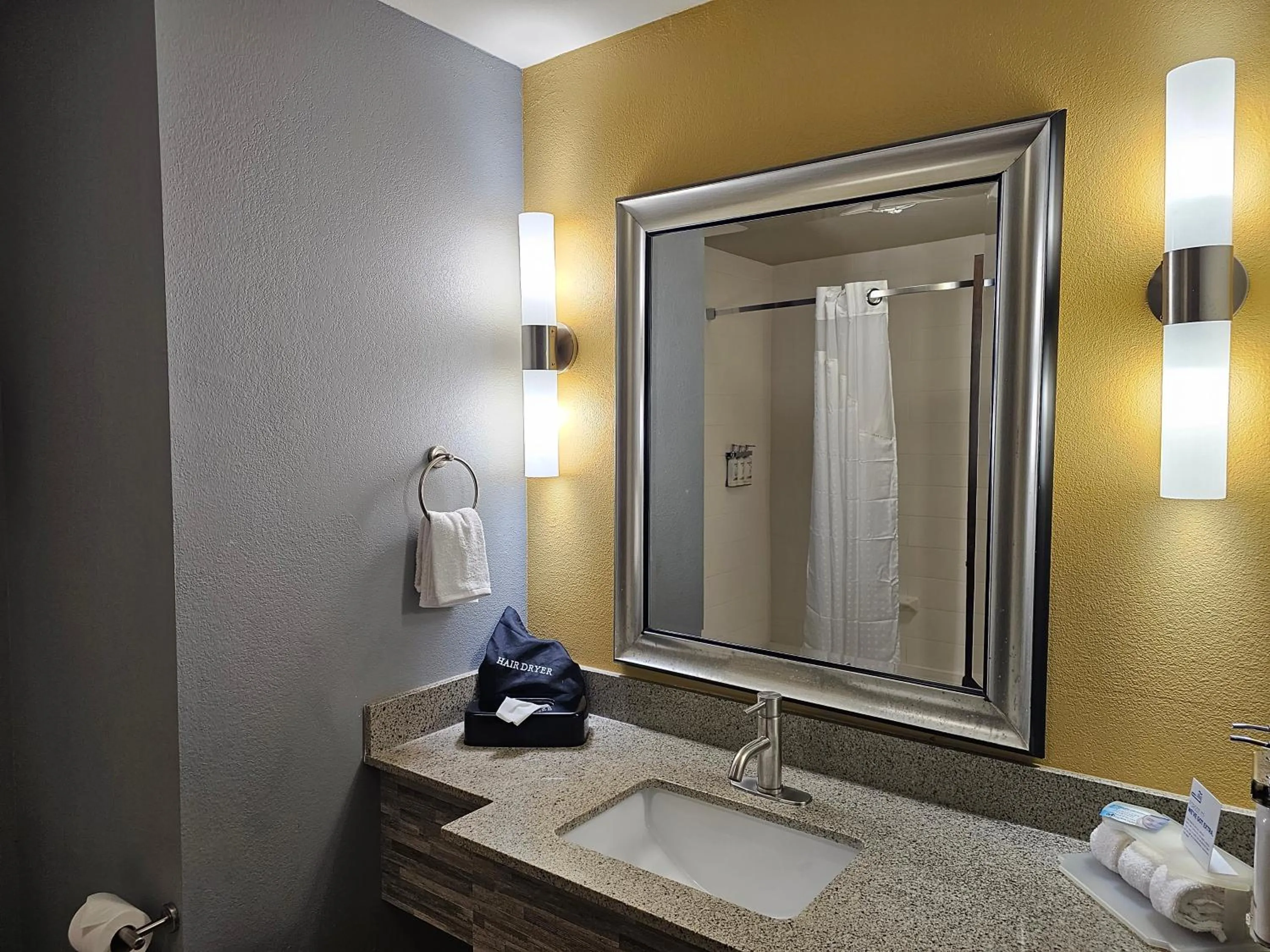 Bathroom in Holiday Inn Express & Suites Perry-National Fairground Area by IHG
