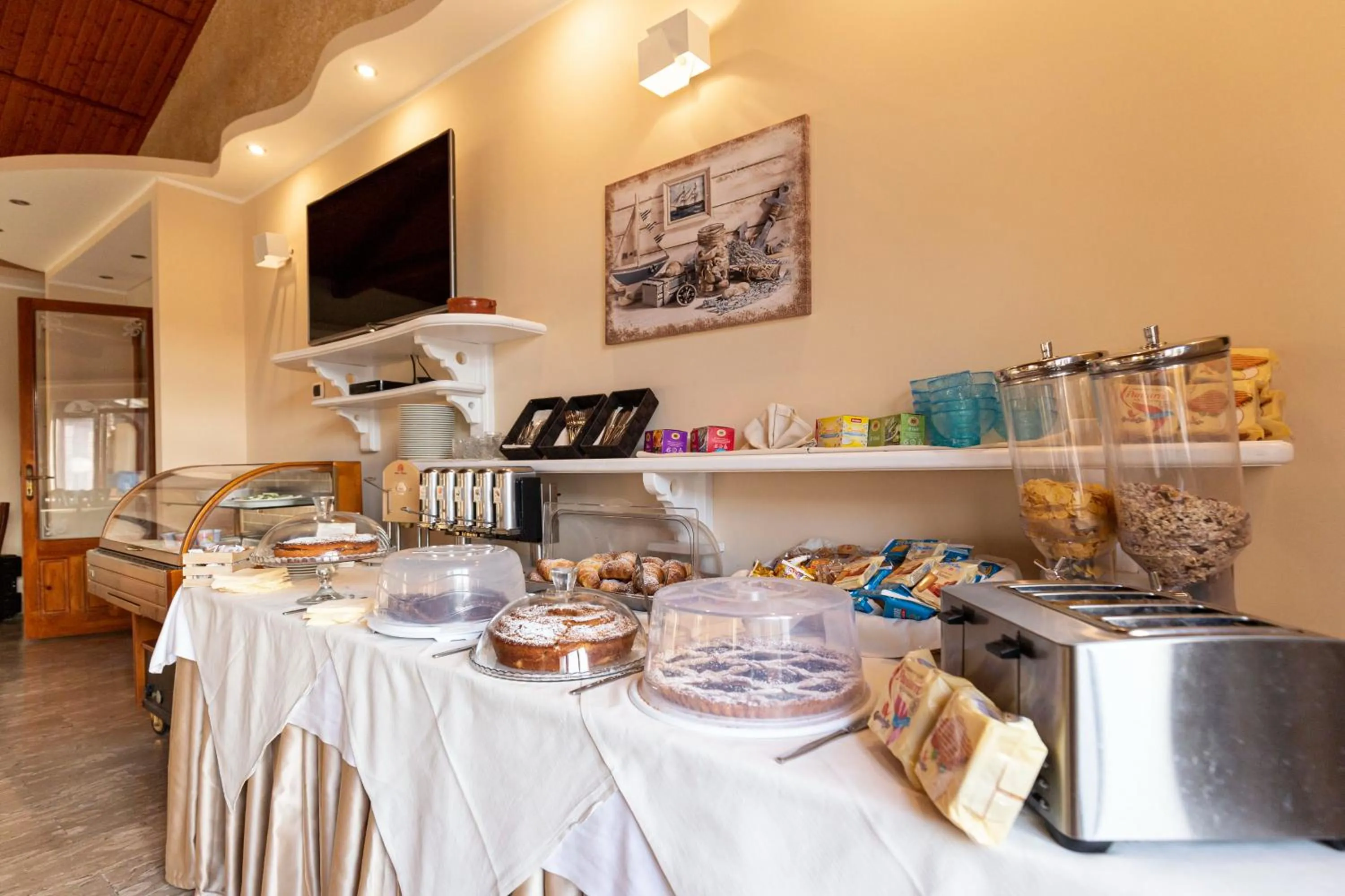 Breakfast in Hotel La Fattoria Sul Mare