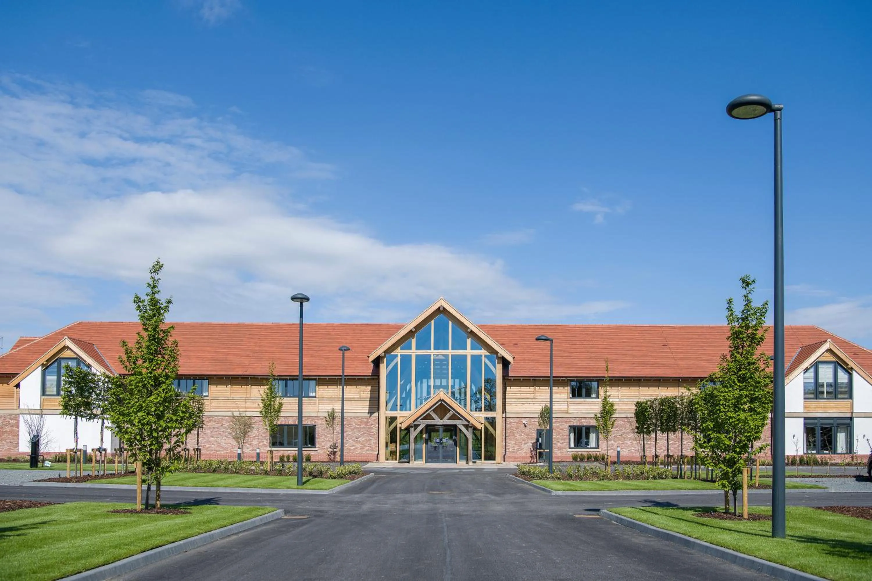 Property building in Sandburn Hall