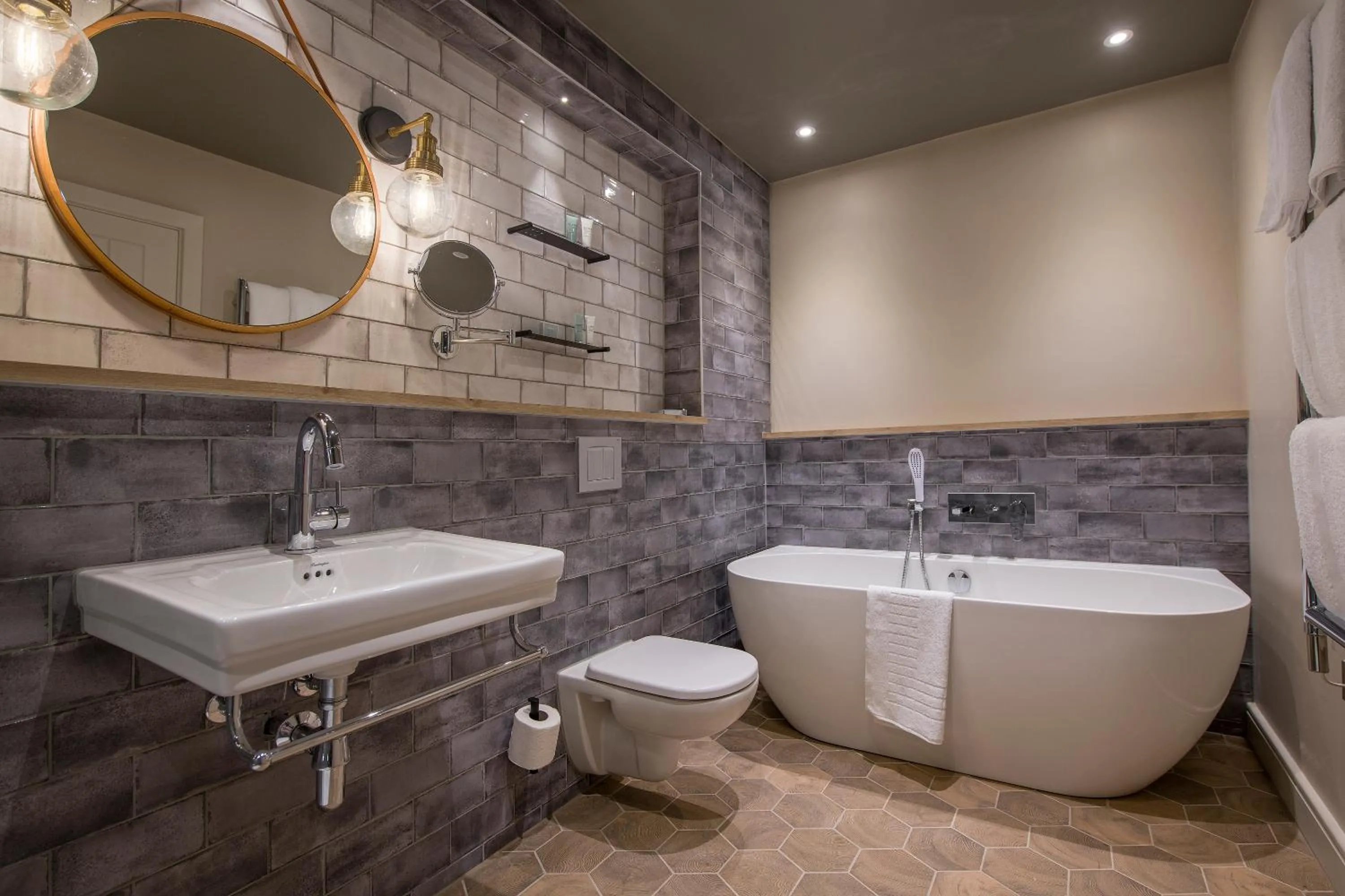 Bathroom in Sandburn Hall