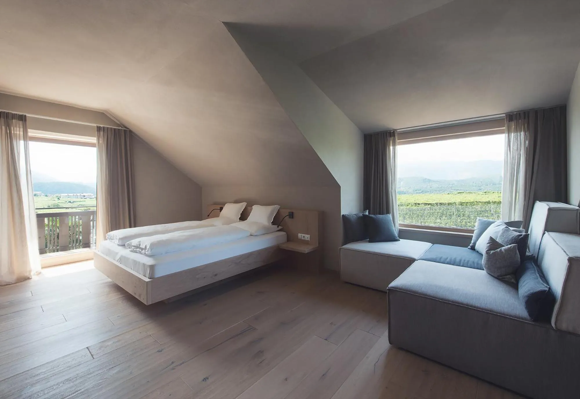 Photo of the whole room, Bed in Das Wanda