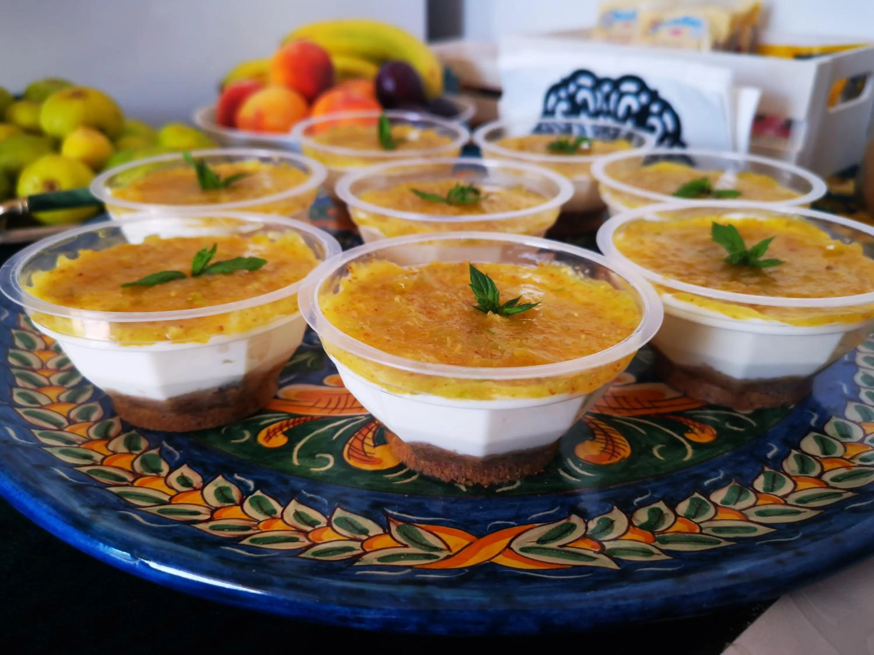 Food and drinks in La Dolce Dimora