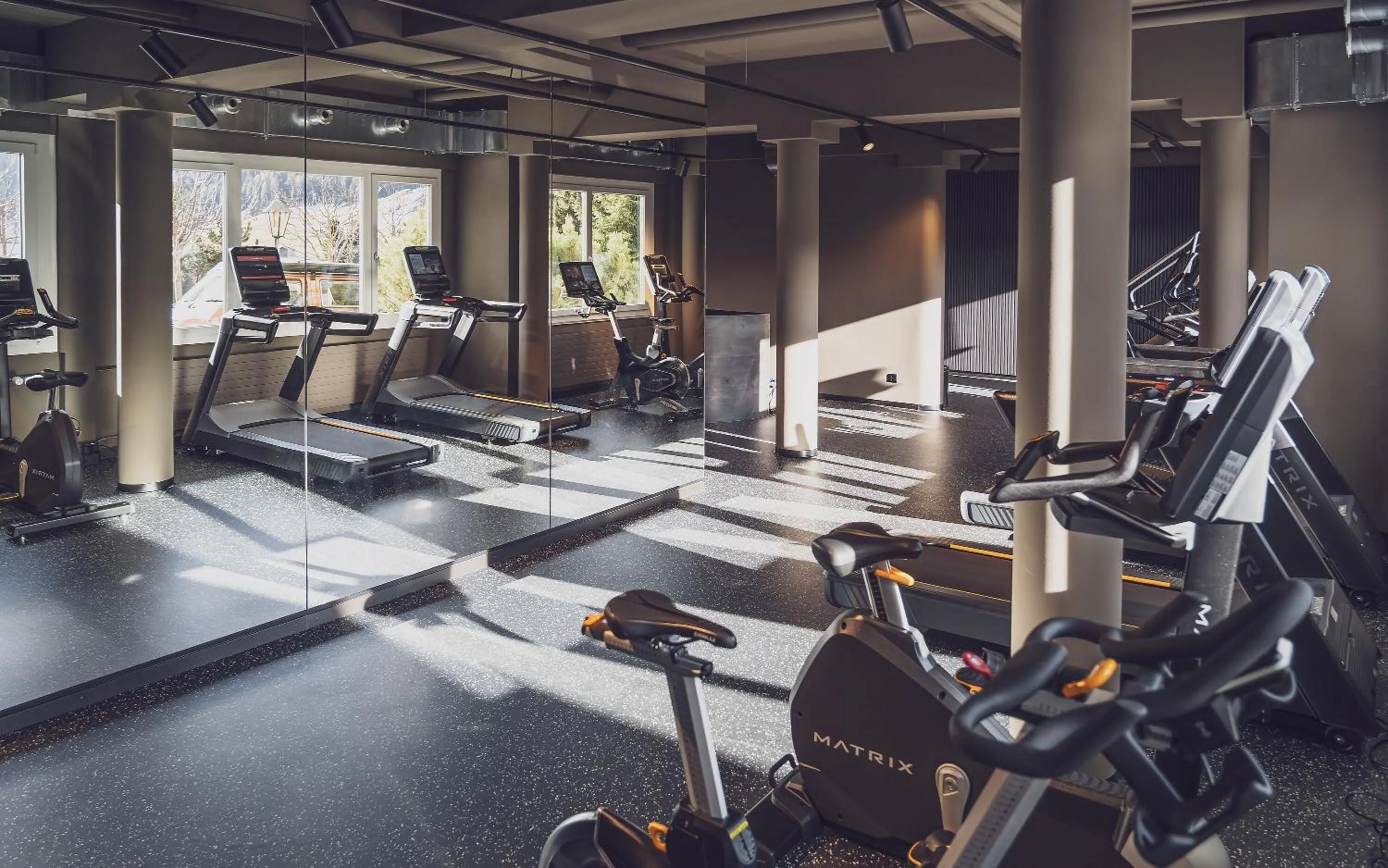 Fitness centre/facilities in Mountain Plaza Hotel