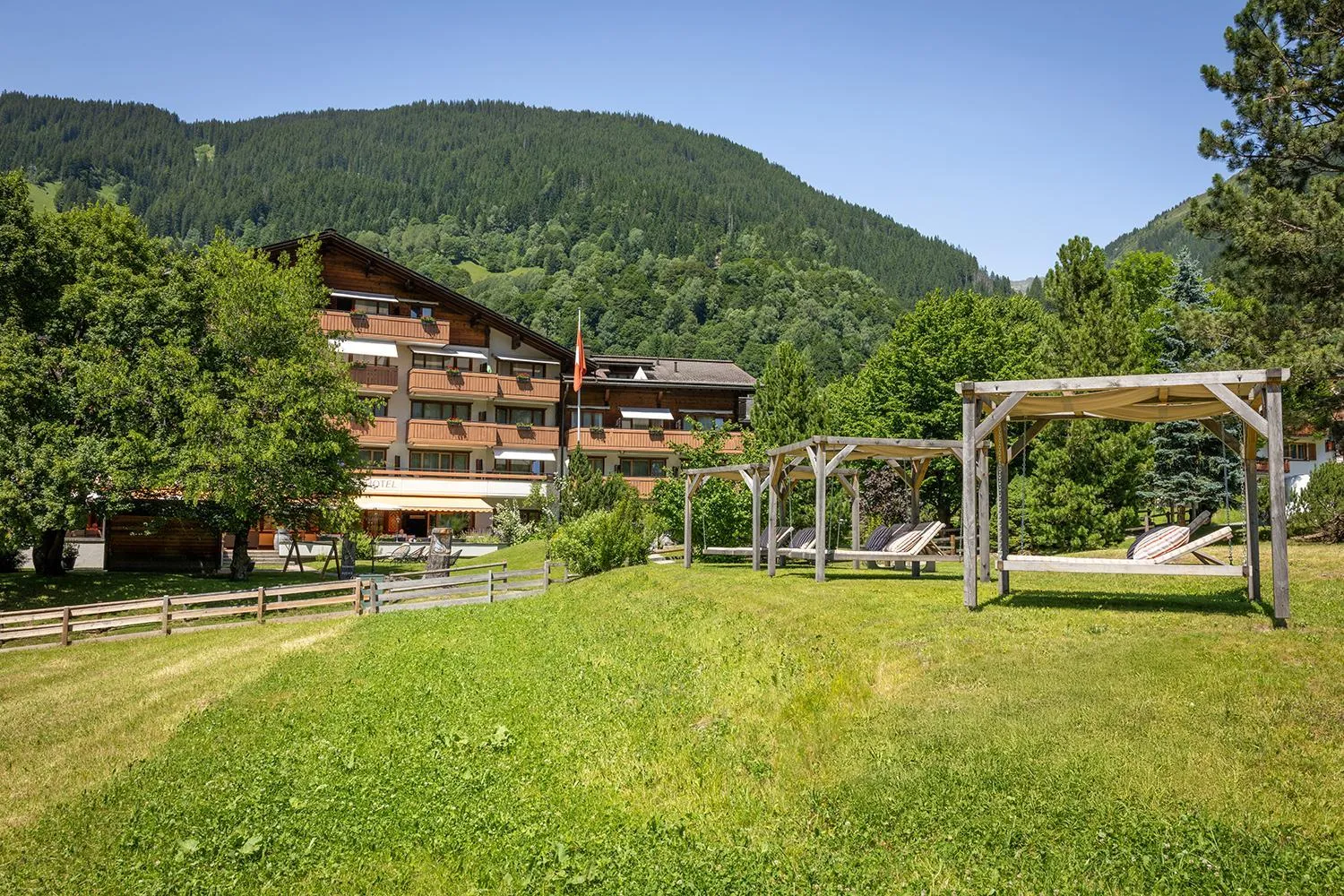 Property building in Sunstar Hotel Klosters