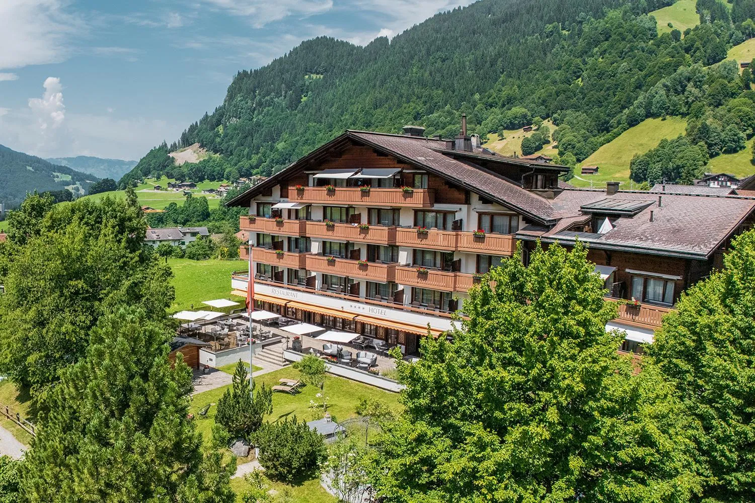 Property building in Sunstar Hotel Klosters