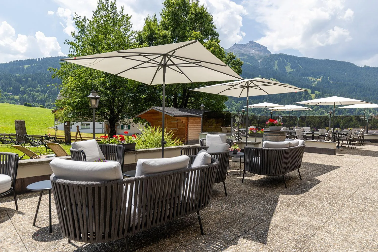 Balcony/Terrace in Sunstar Hotel Klosters