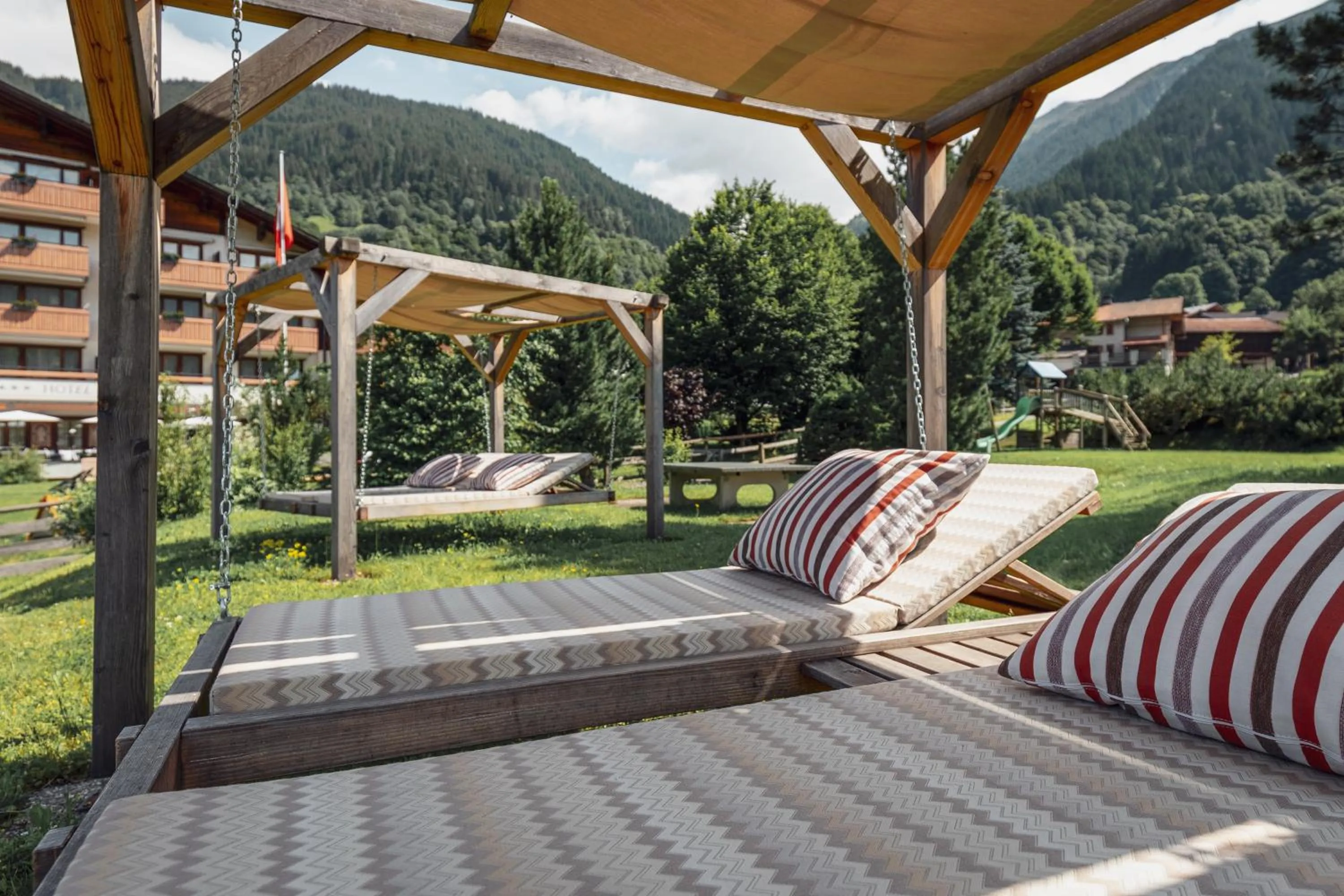 Balcony/Terrace in Sunstar Hotel Klosters