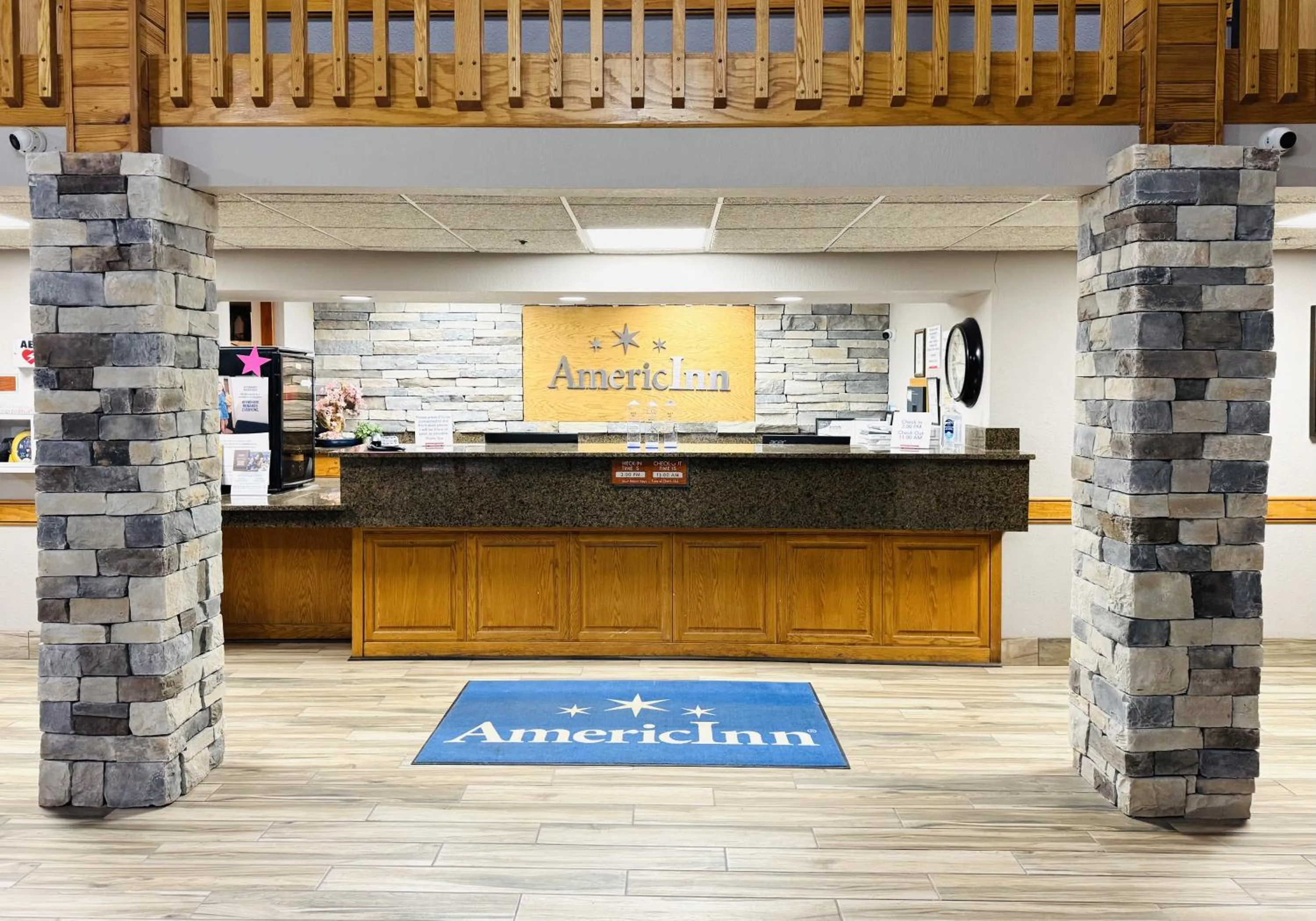Lobby or reception in AmericInn by Wyndham Ames