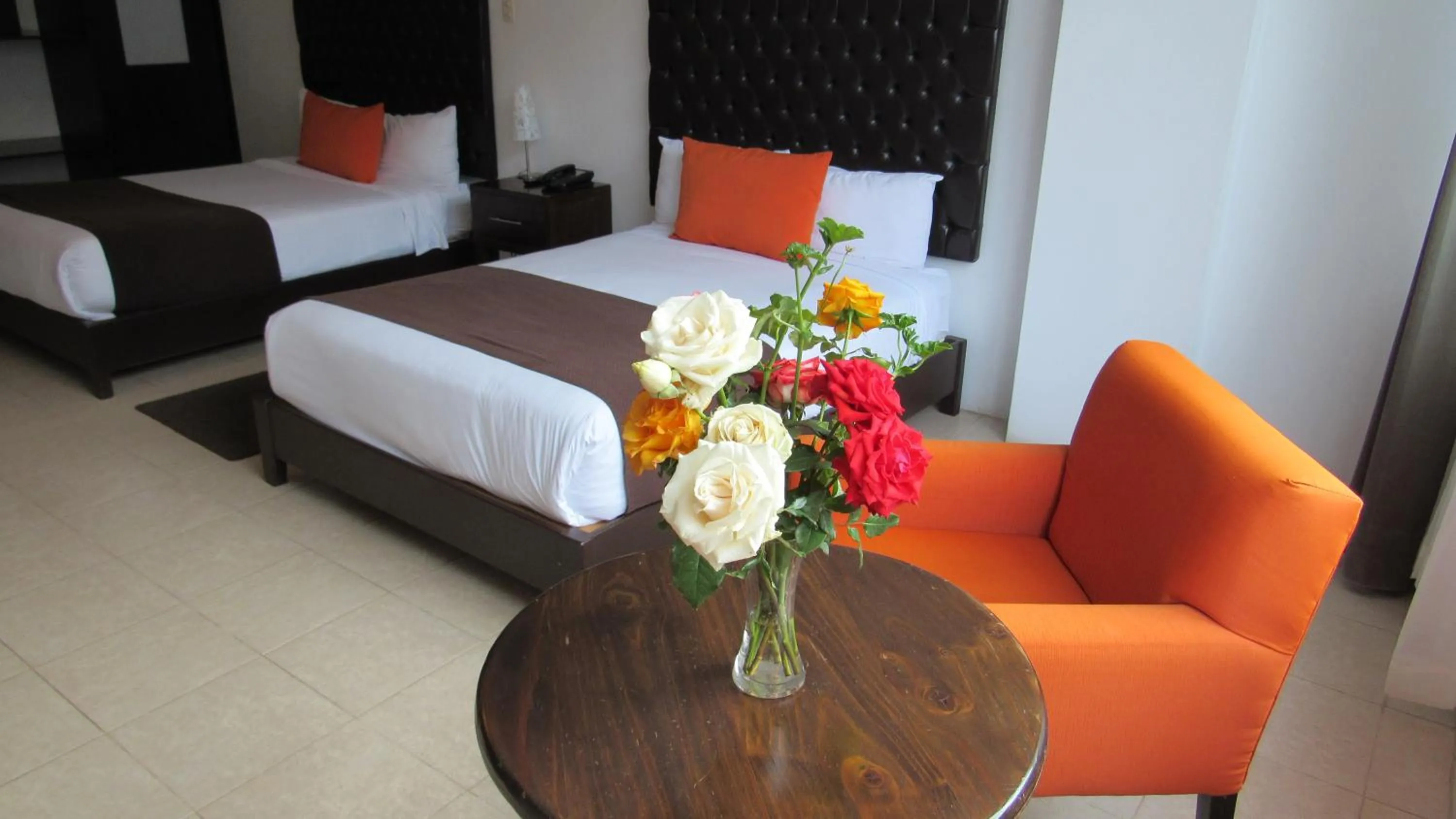 Bed in Guizado Portillo Hacienda & Resort