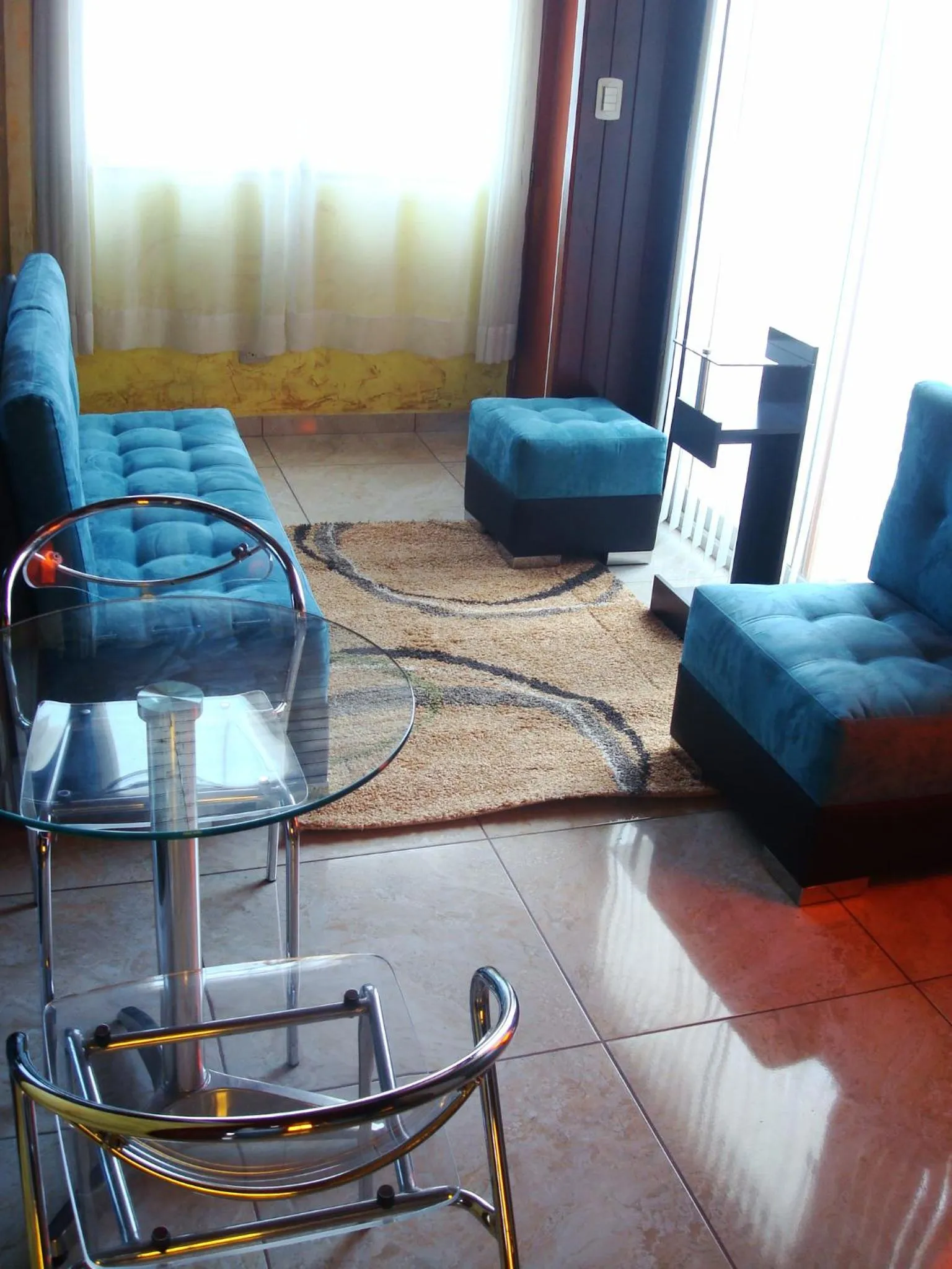 Seating area in Tambo del Solar