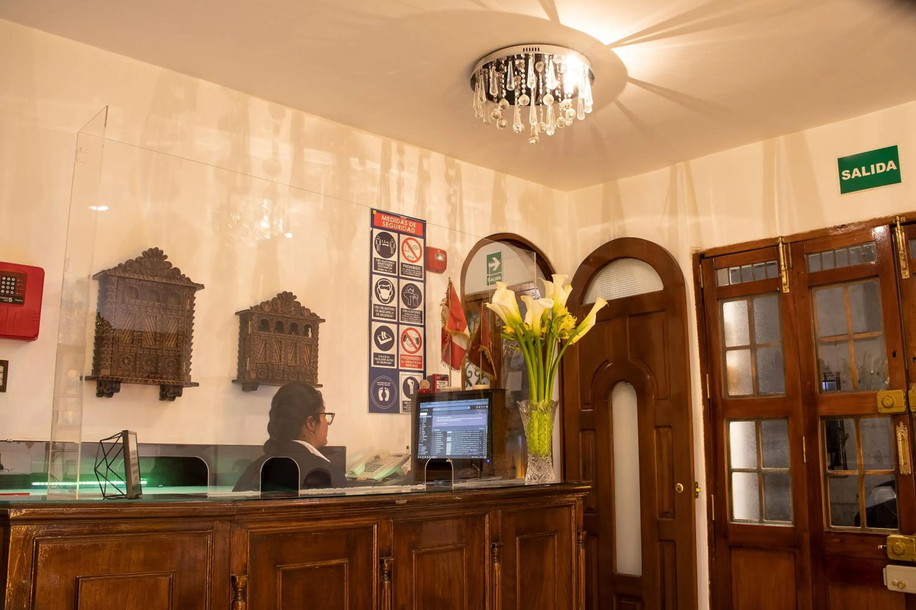 Lobby or reception in Tambo del Solar