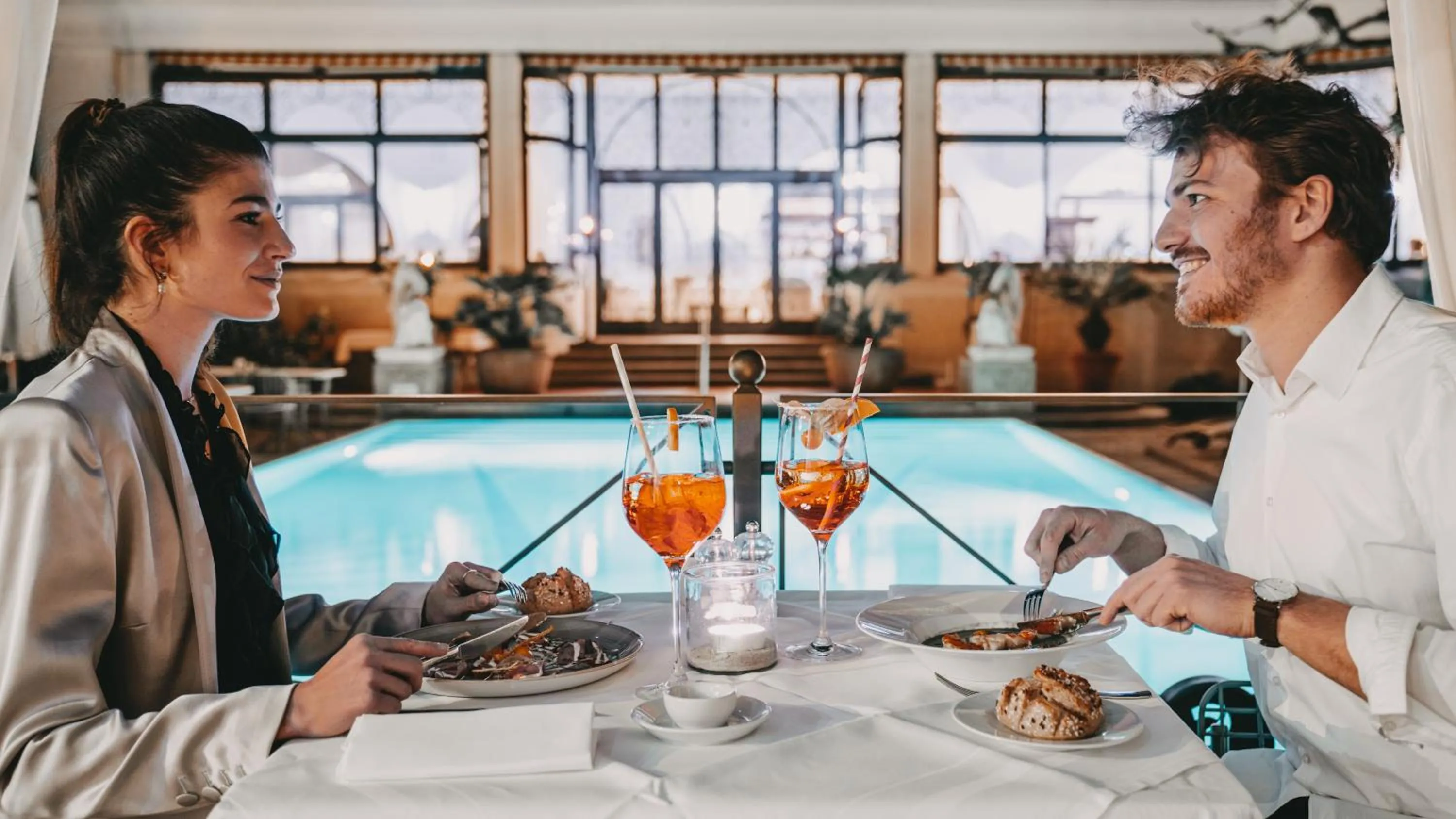 Restaurant/places to eat in Boutique Hotel Sunstar Brissago am Lago Maggiore