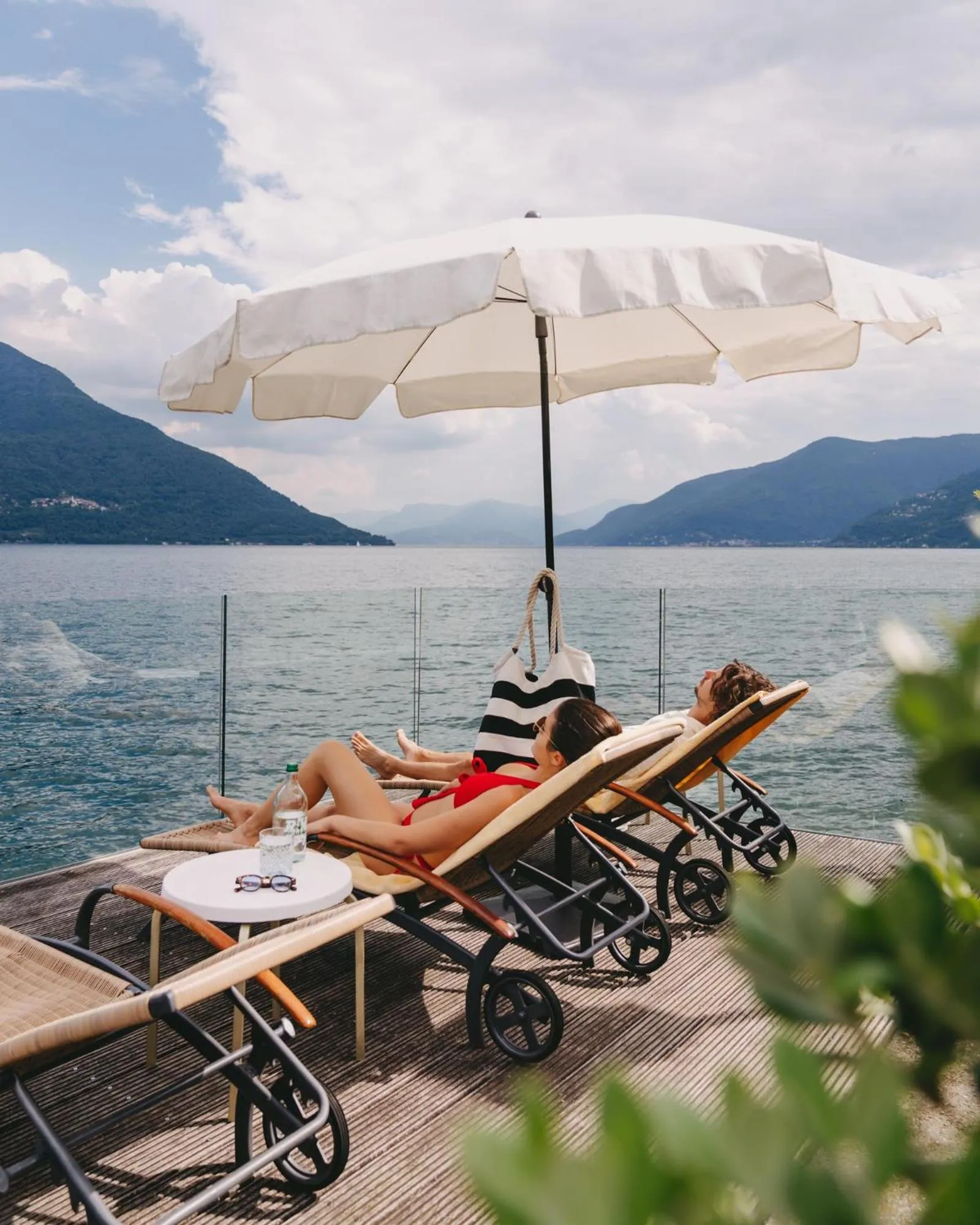 Sea view in Boutique Hotel Sunstar Brissago am Lago Maggiore